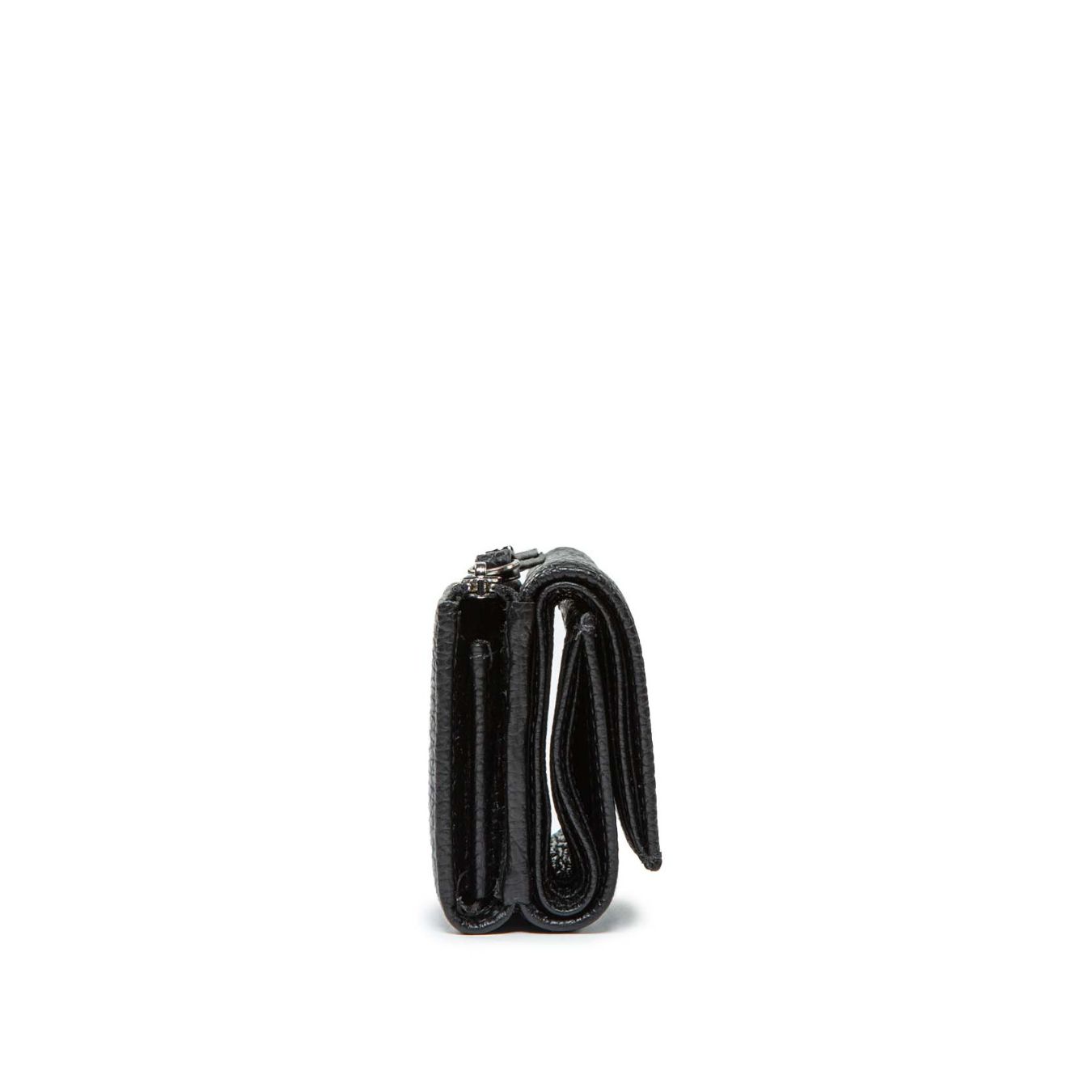 portafogli piccolo in pelle nero