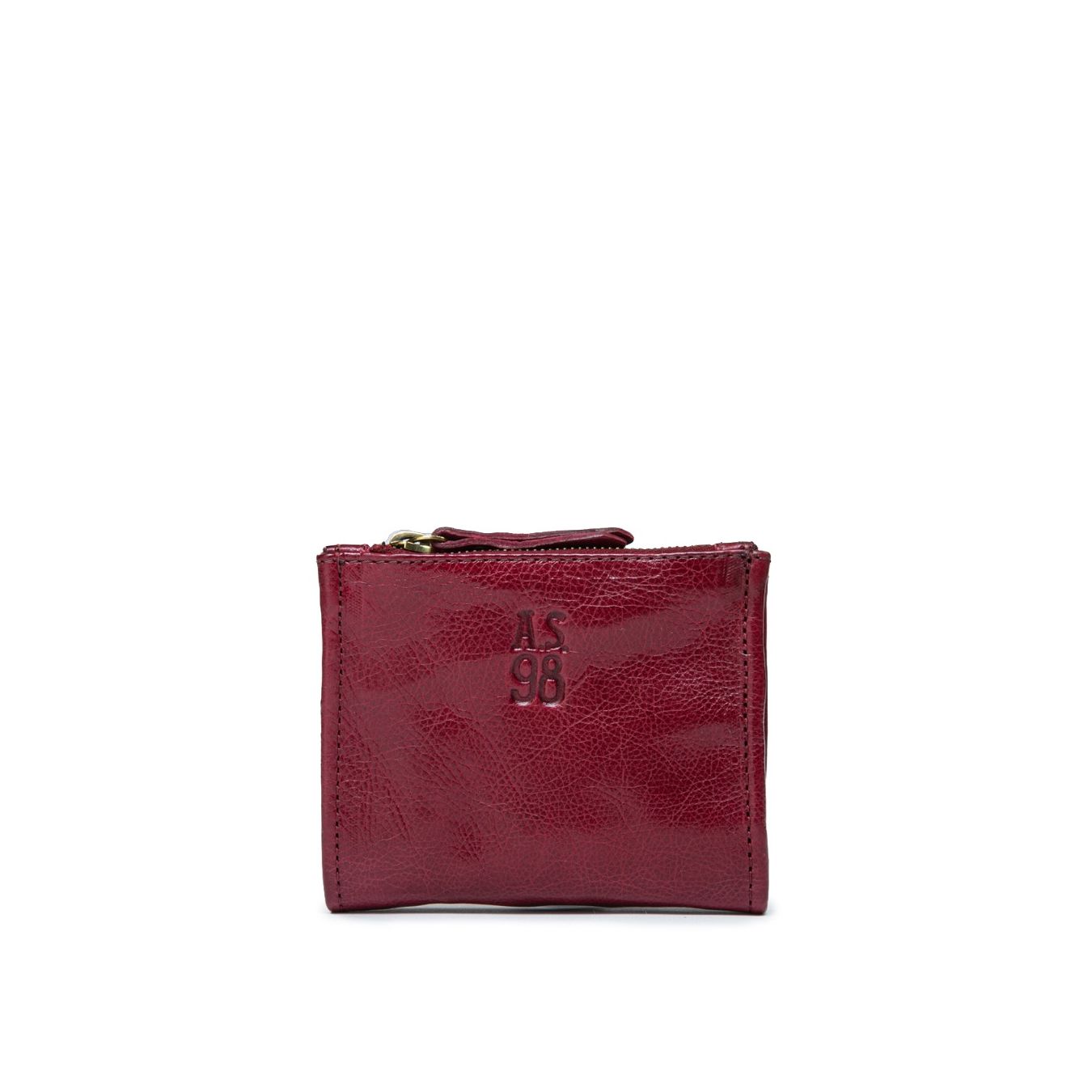 portafolgi doppia zip rosso