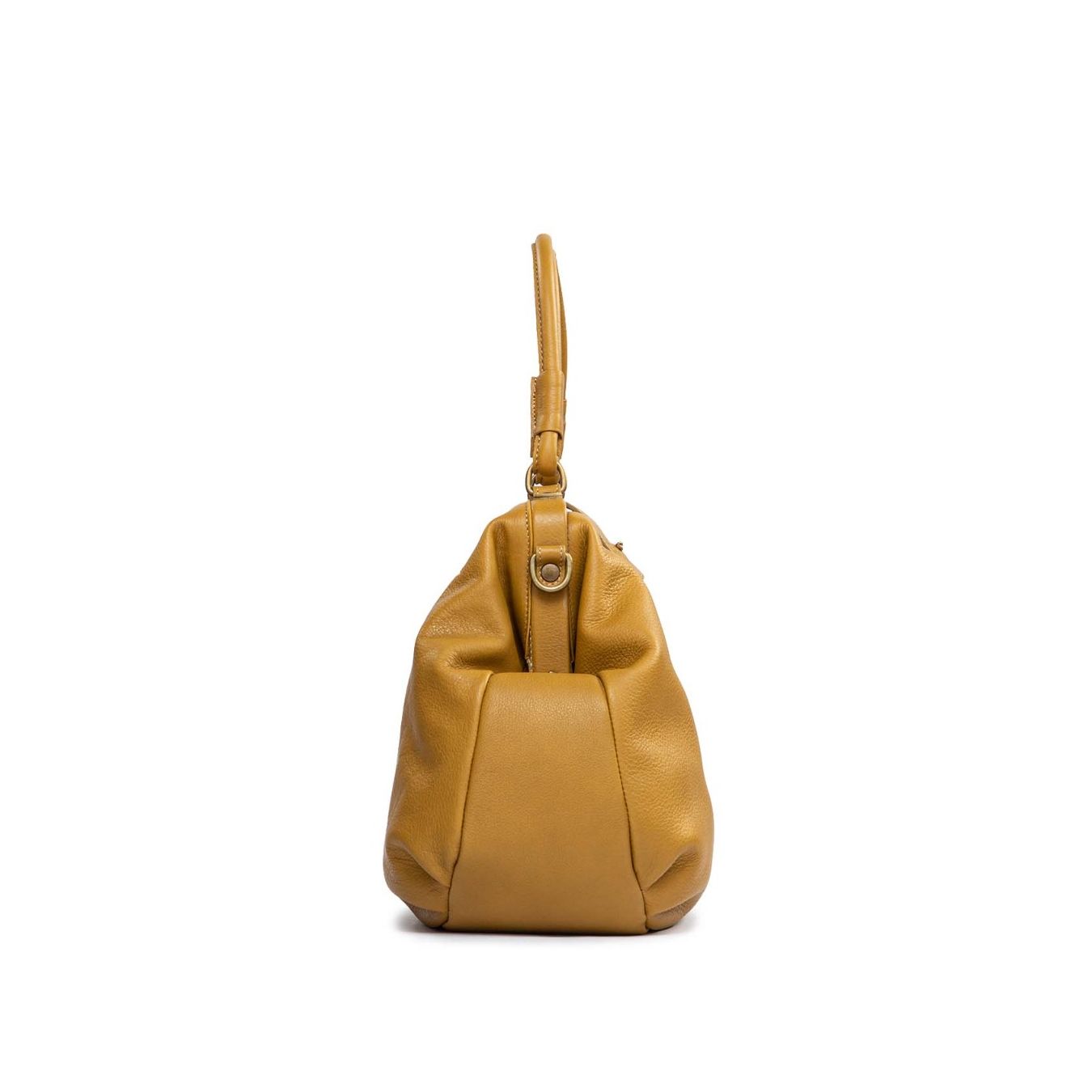 borsa missi pelle giallo orzo