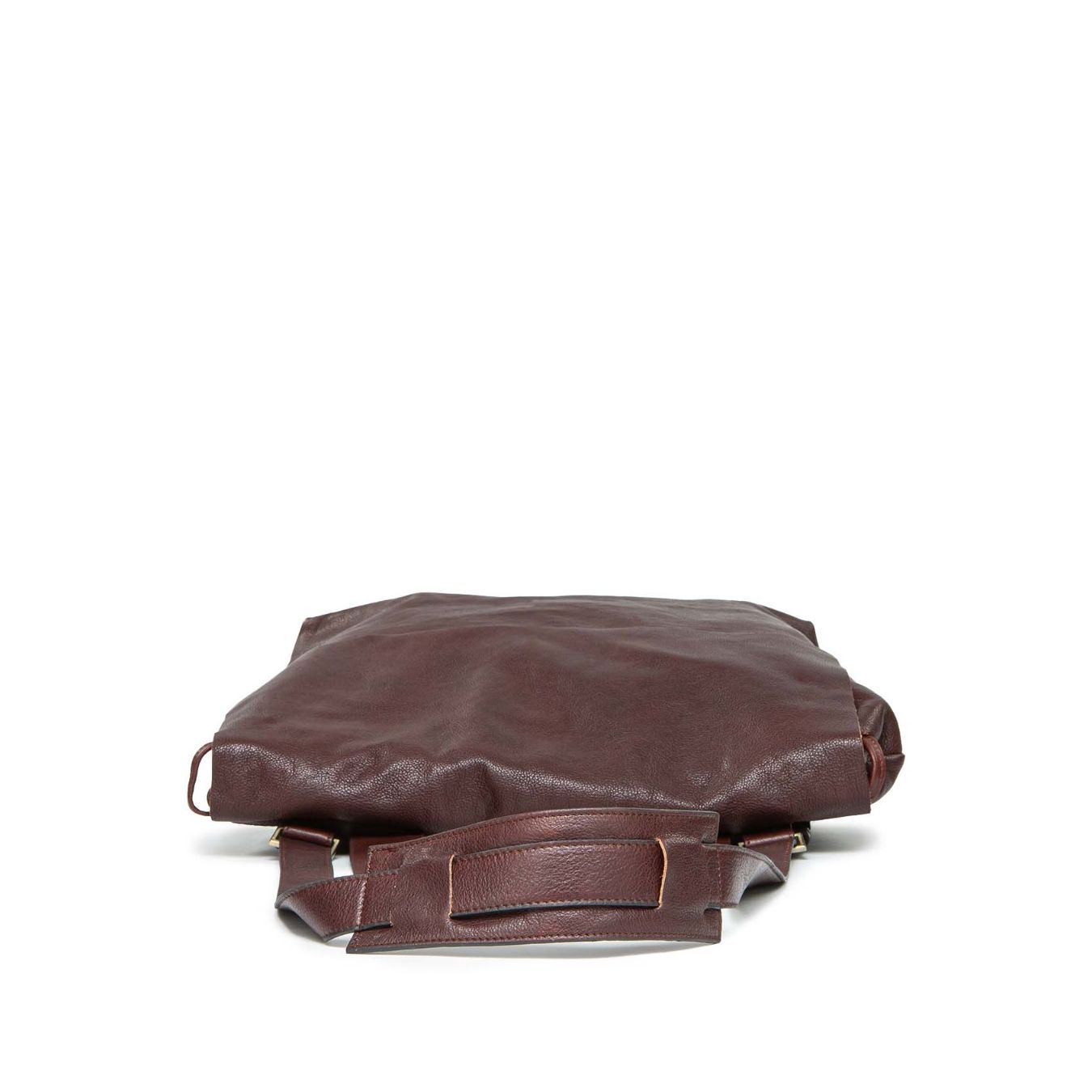 cartella zaino MAZUELA TWIST in pelle bordeaux