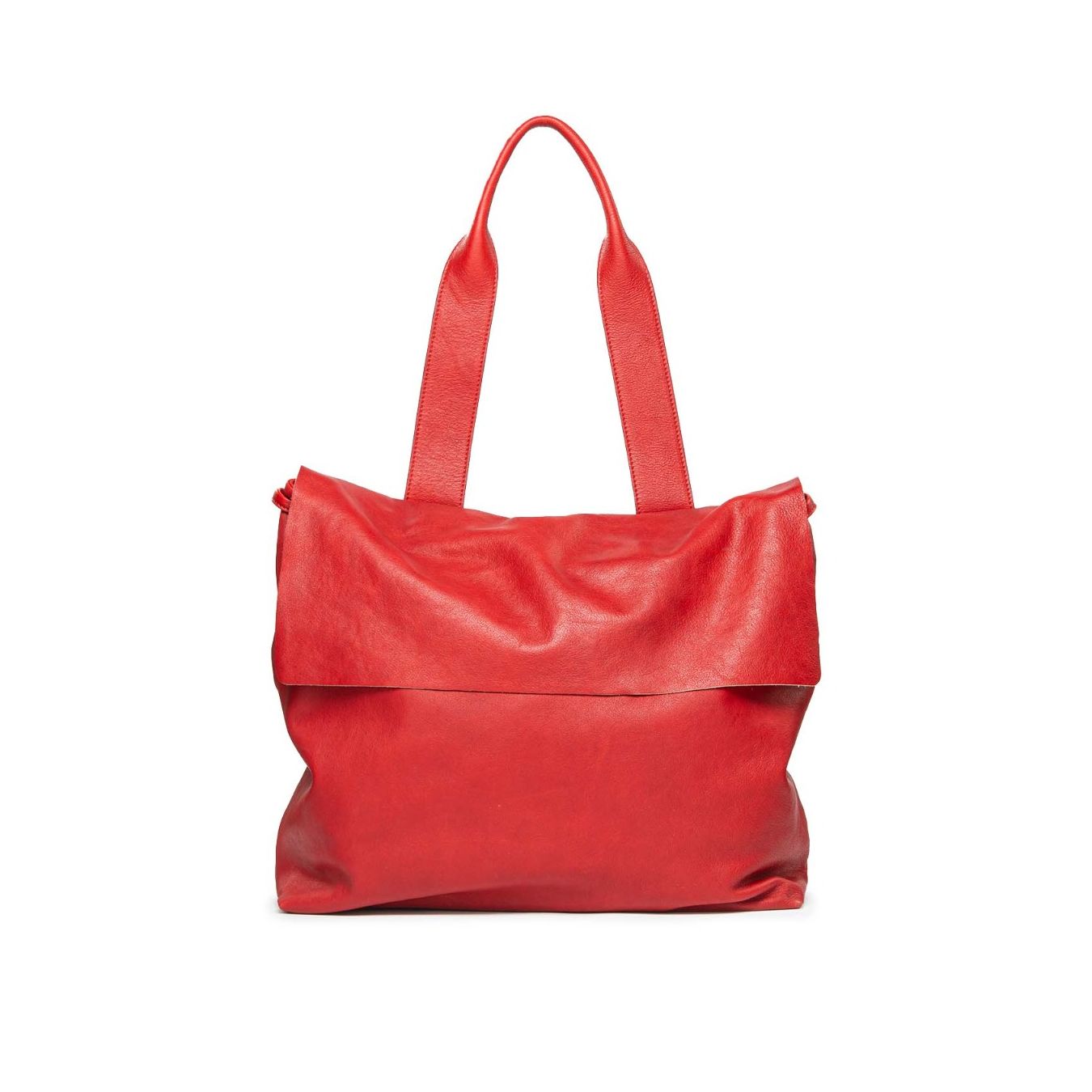 cartella MAZUELA in pelle rossa