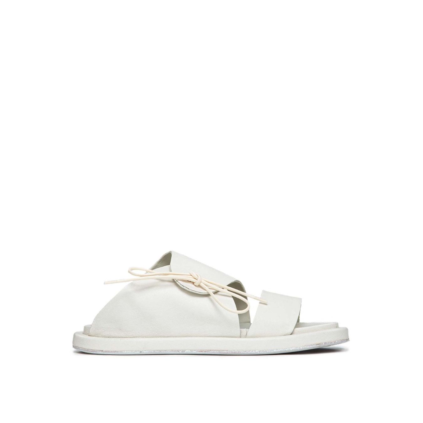 sabot in pelle avorio