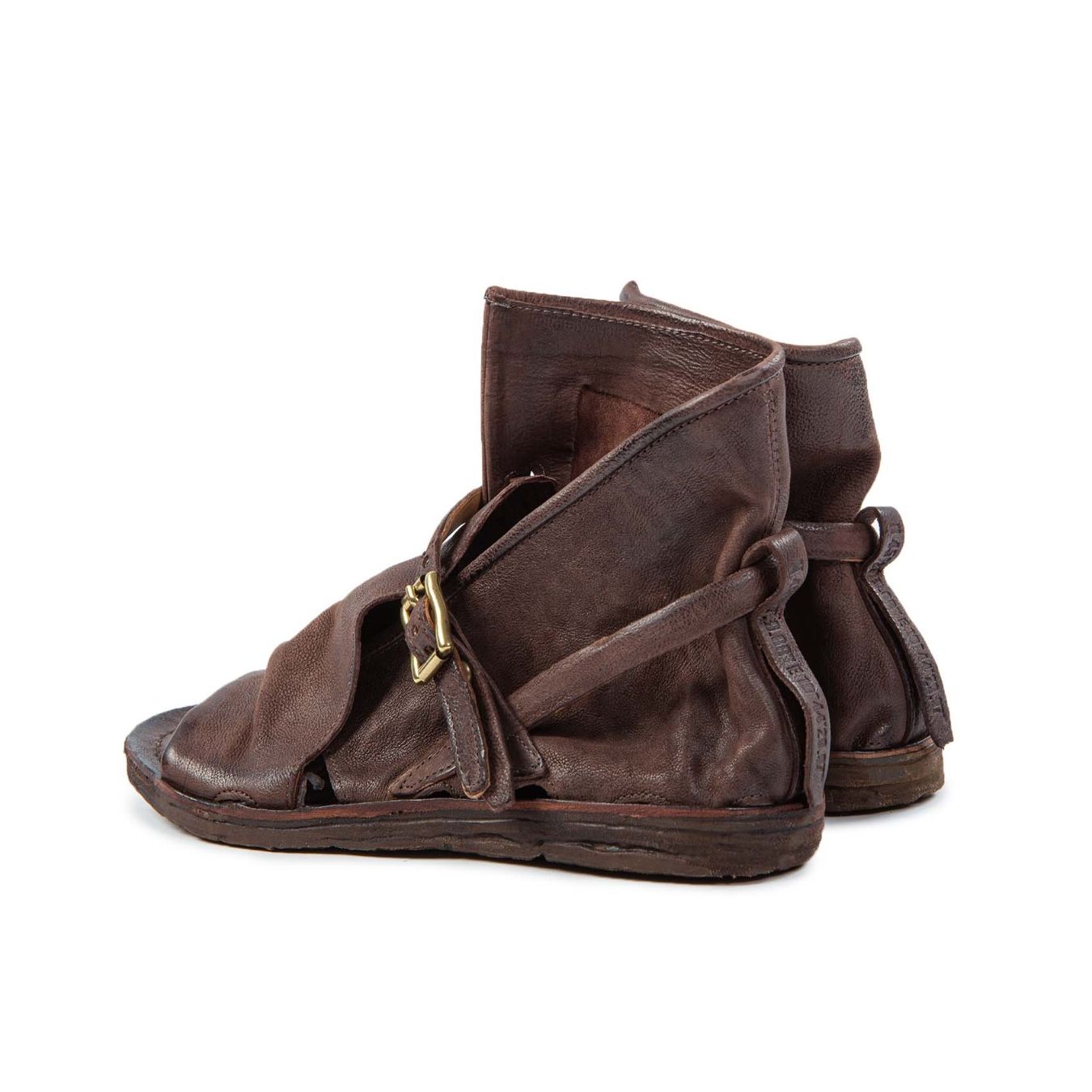 sandali fibbia RAMOS ebano  profilo