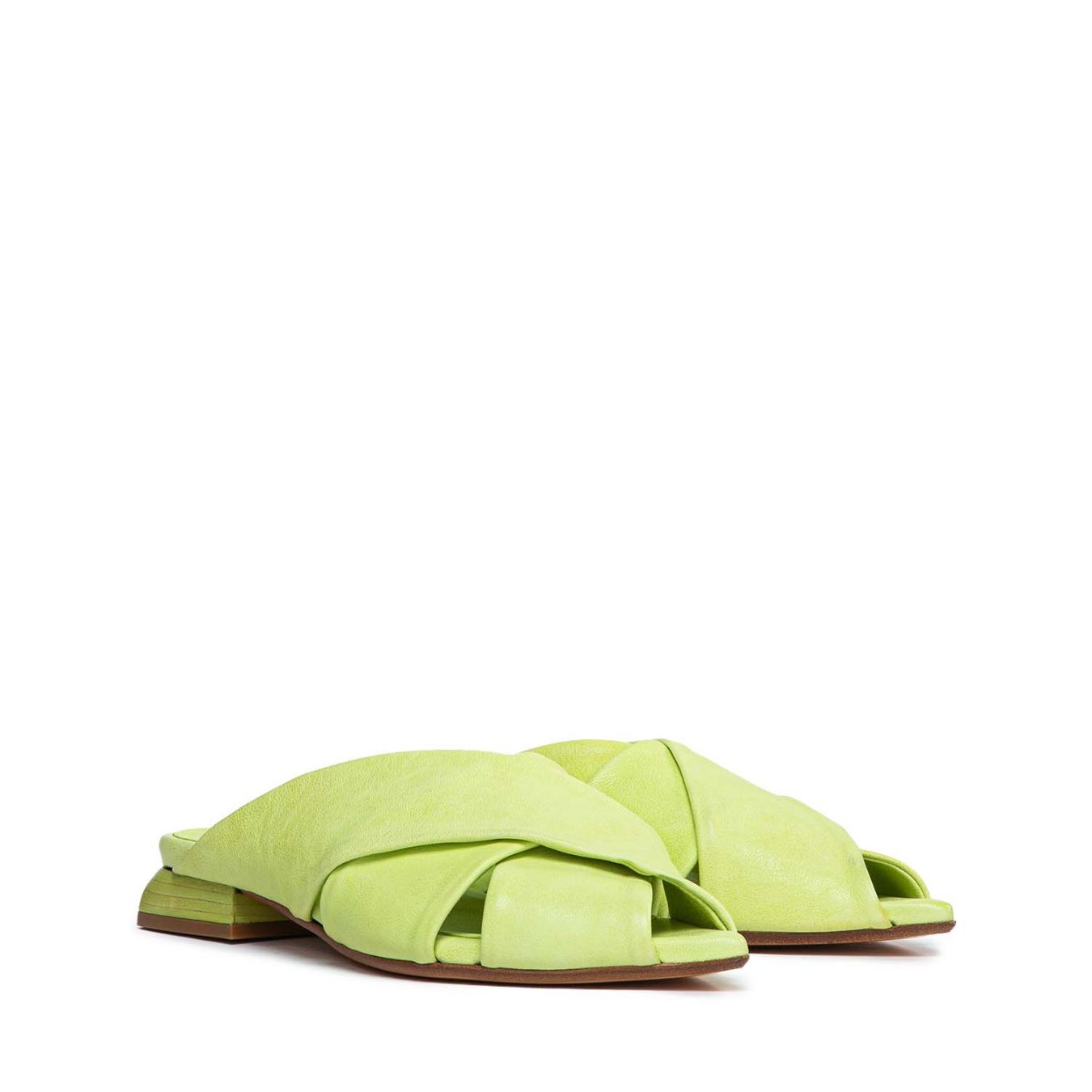 sandali verde lime