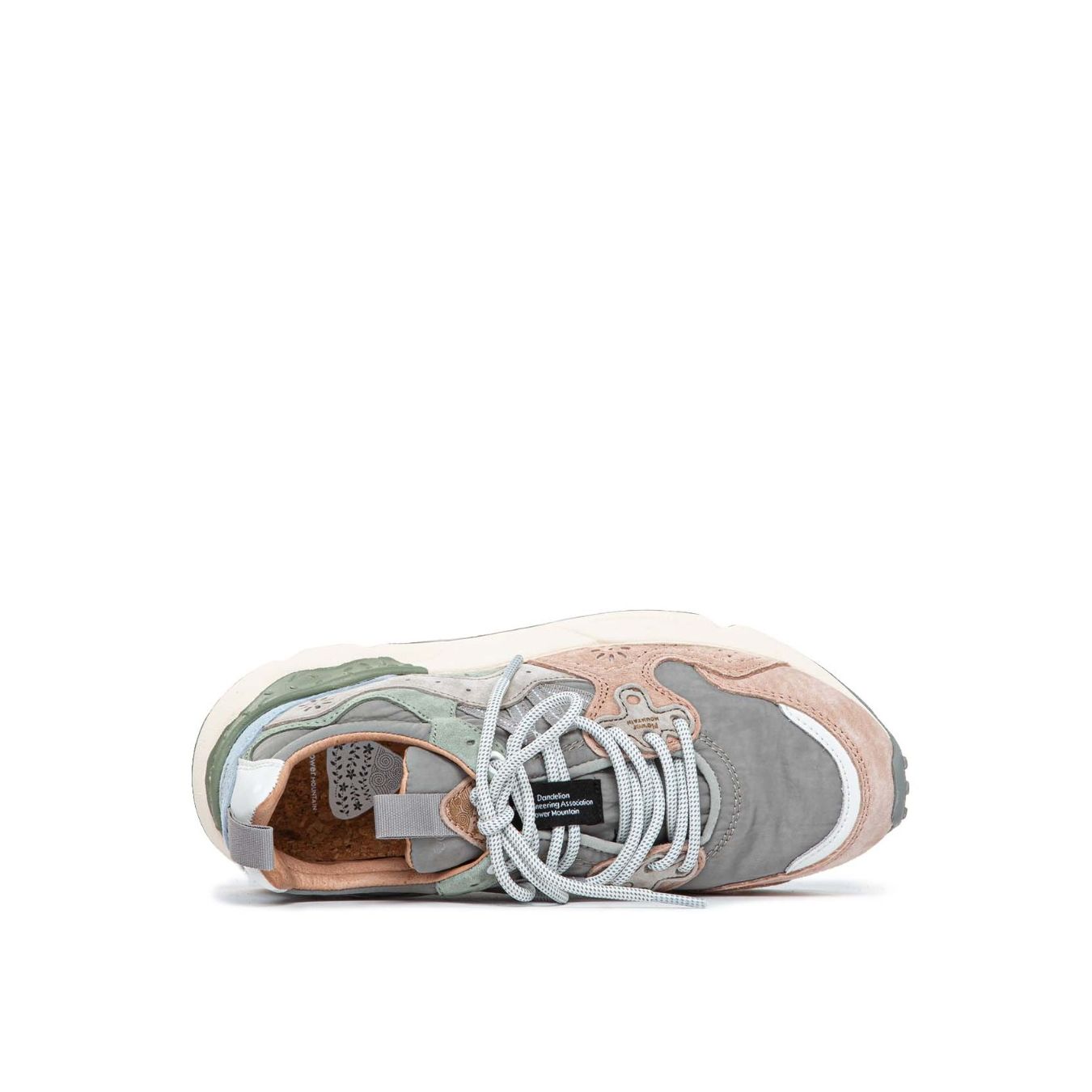 sneakers yamano grigio rosa
