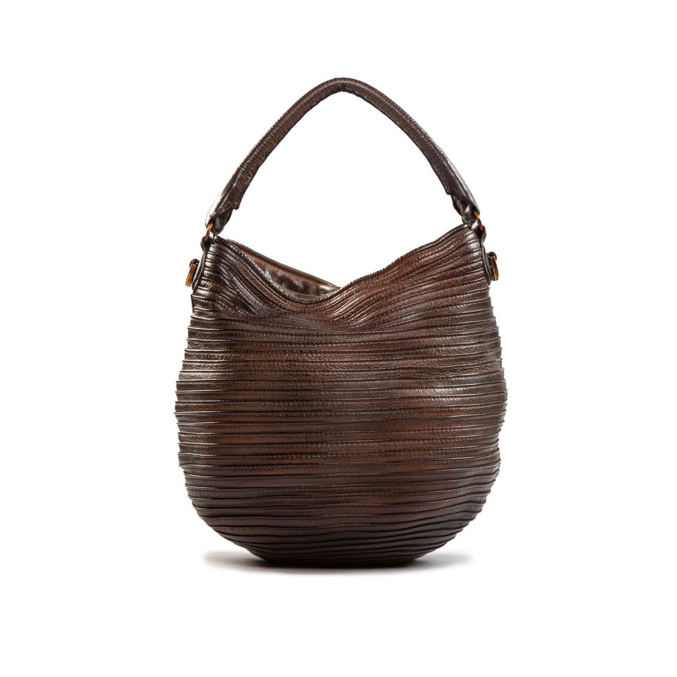 majo secchiello in pelle extracioccolato 