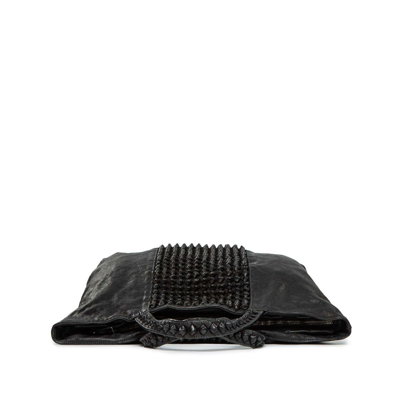 shopper BRIGIDA in pelle nera