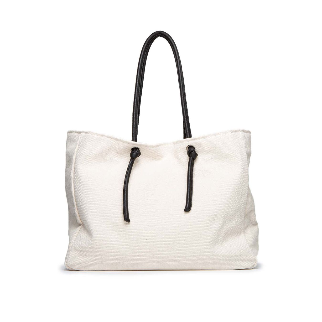shopper CLARA in tessuto e pelle 