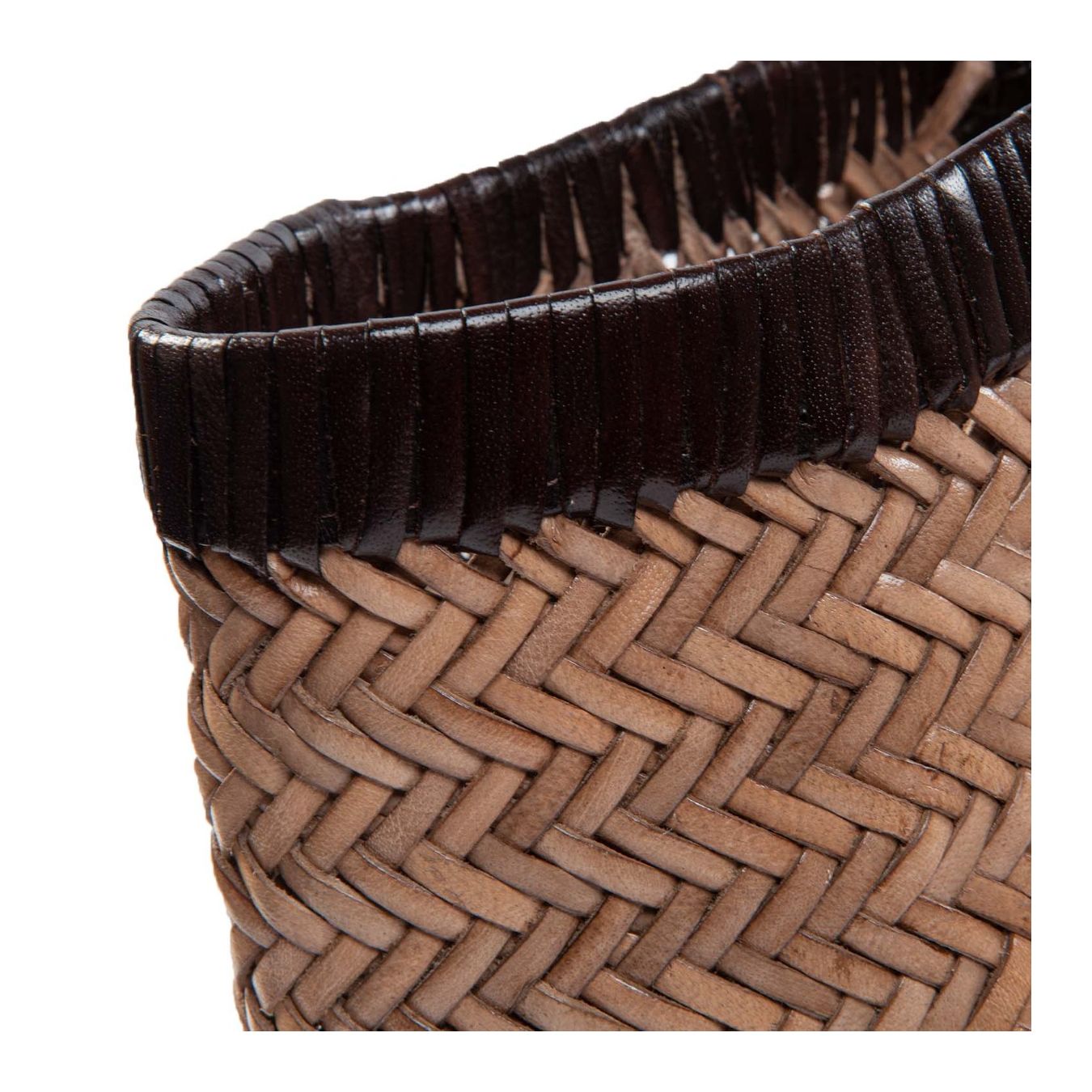 shopper CRUDELIA taupe choco lato