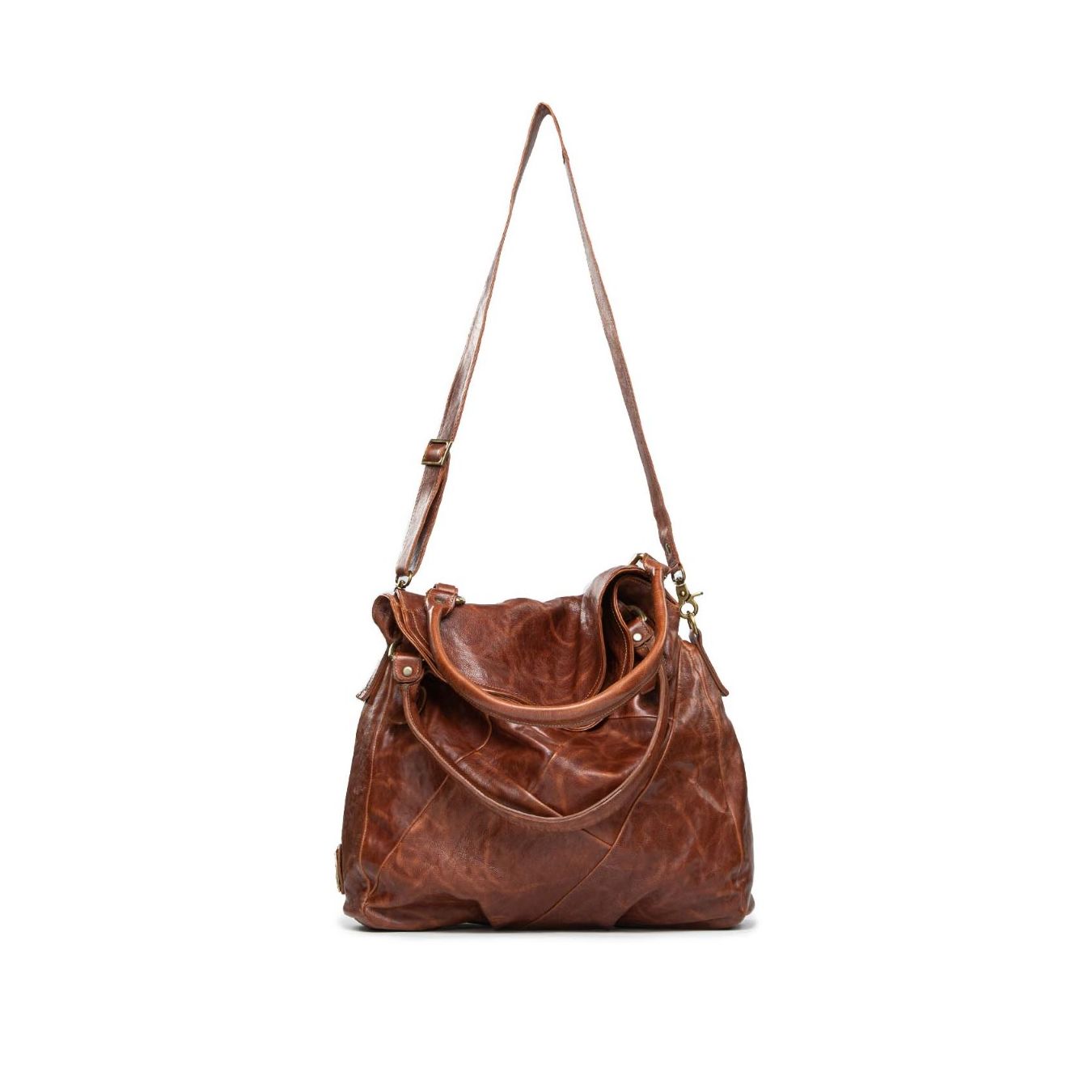 shopper pelle cuoio