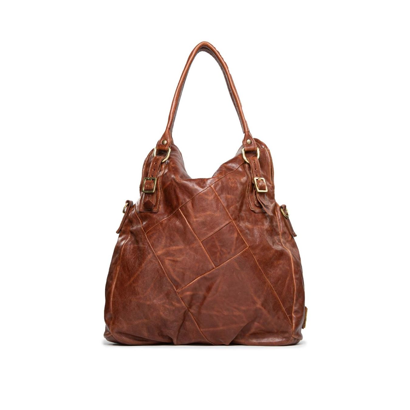 shopper pelle cuoio