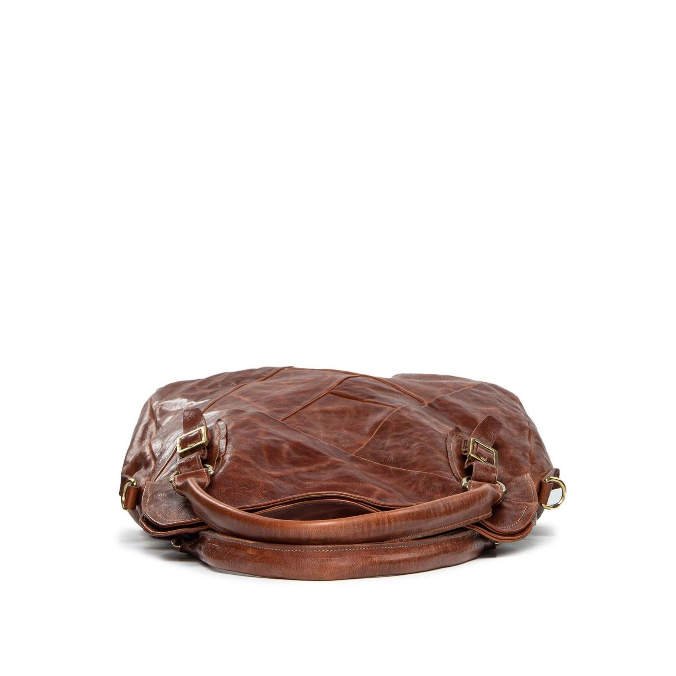 shopper pelle cuoio