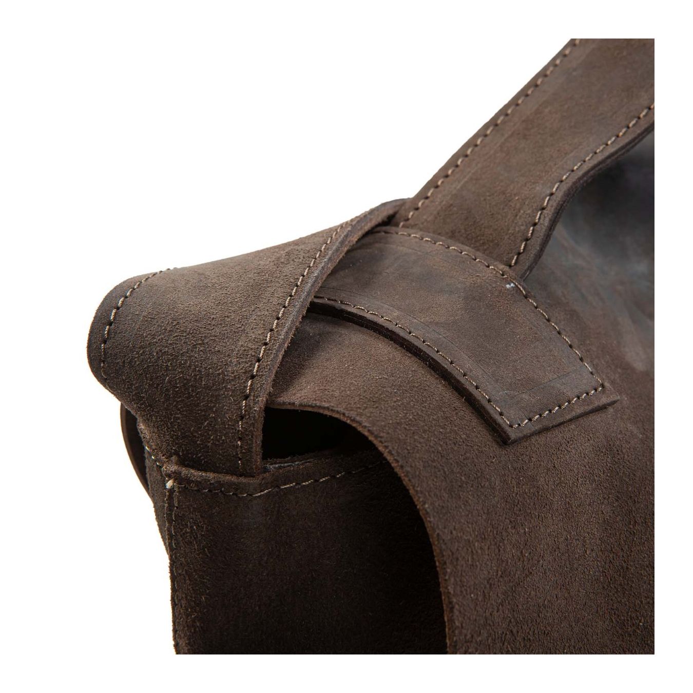 shopper DOCTOR HANDBAG in pelle grigia manici