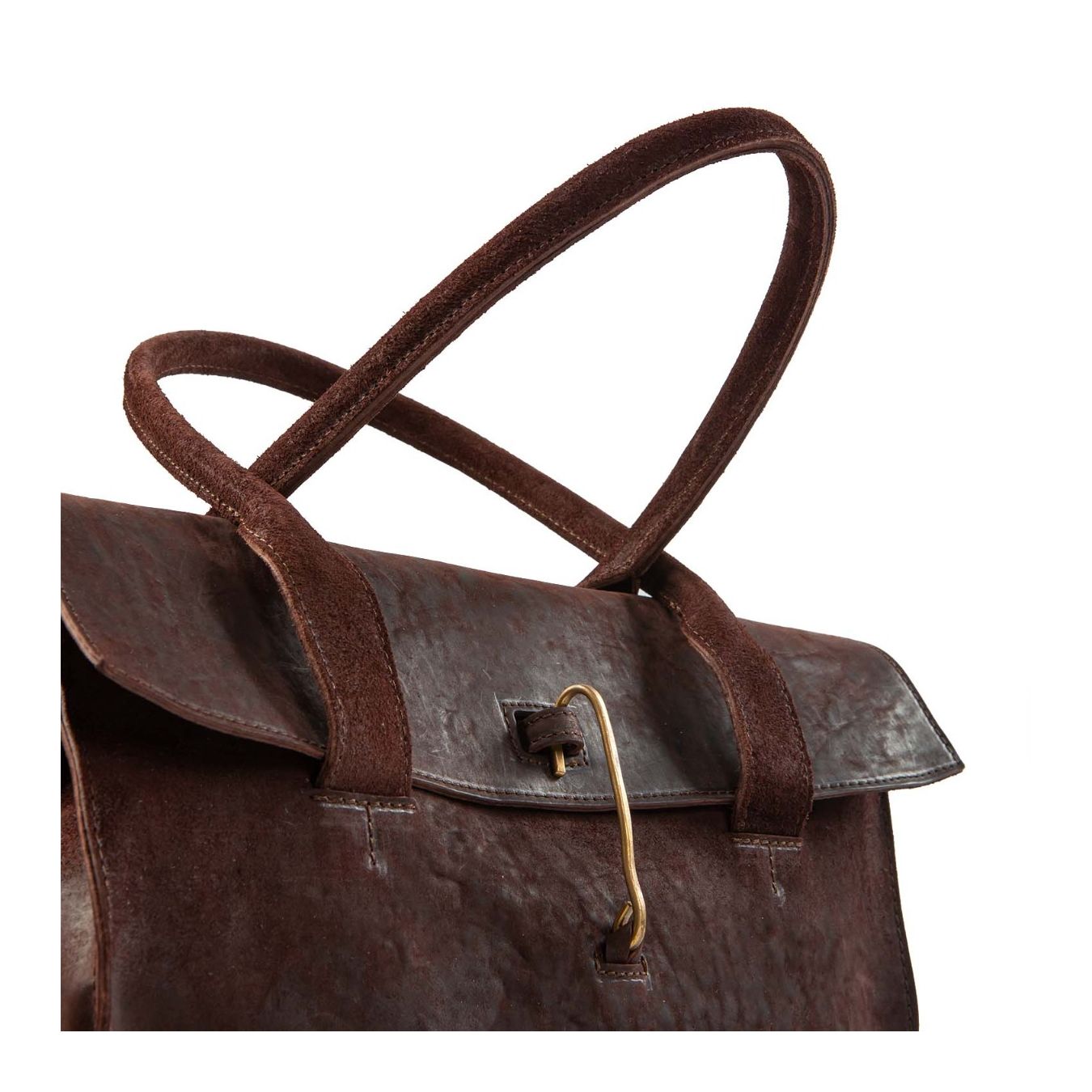 shopper DOCTOR L in pelle marroneCHIUSA