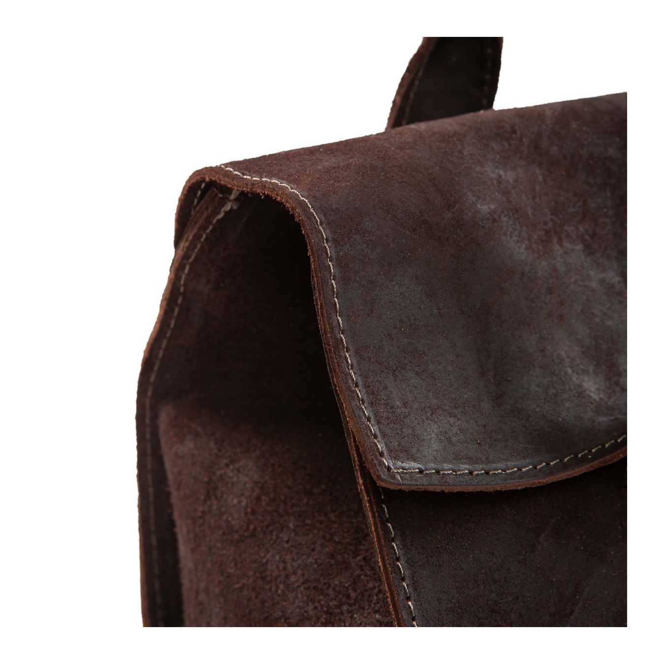 shopper DOCTOR M in pelle marrone DETTAGLIO