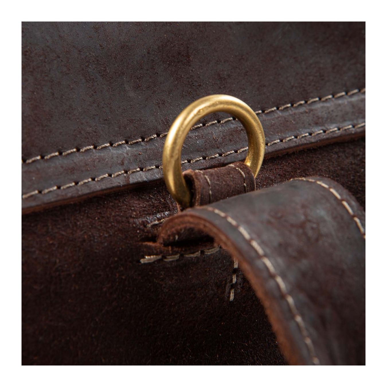 shopper DOCTOR M in pelle marrone tracolla