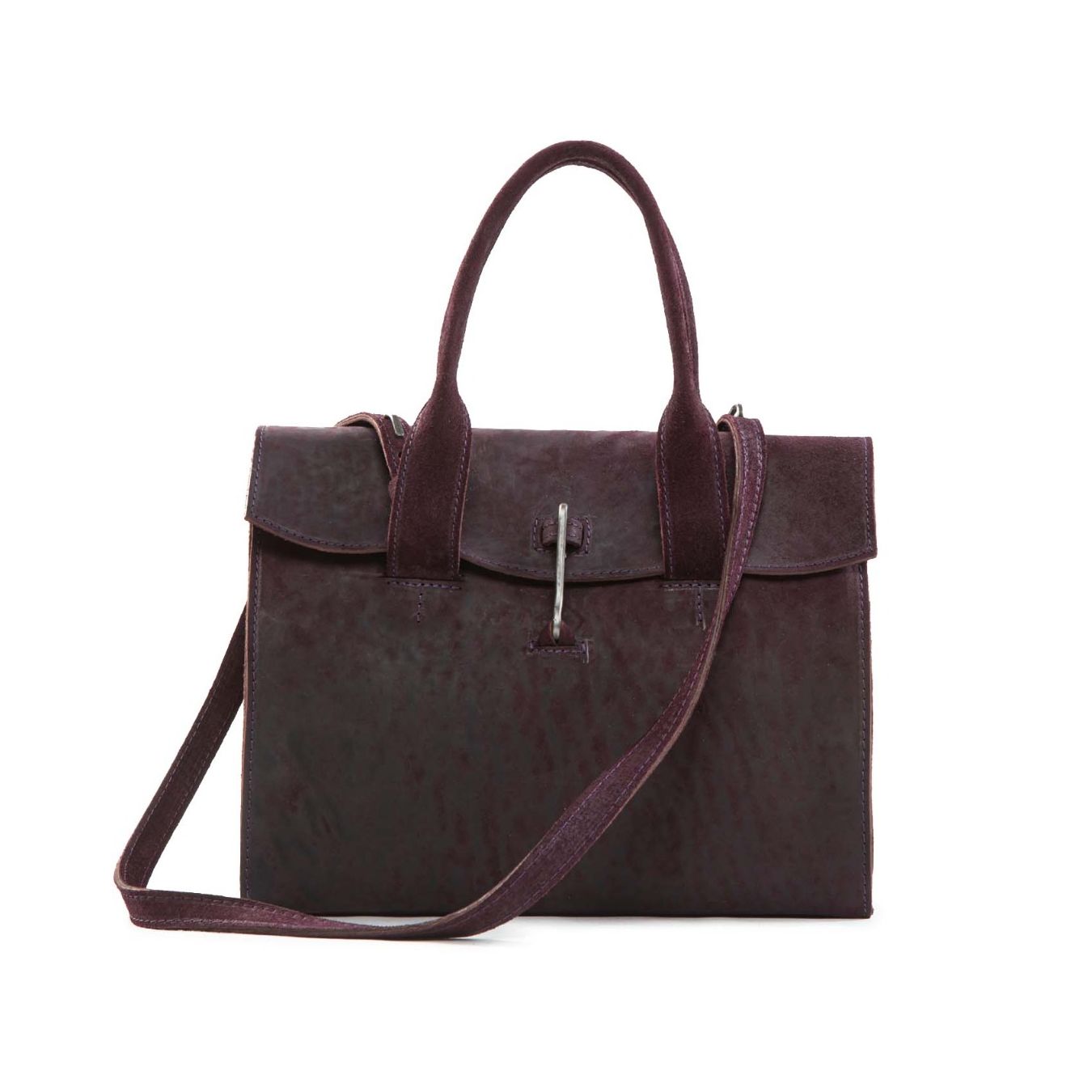 shopper DOCTOR M in pelle viola