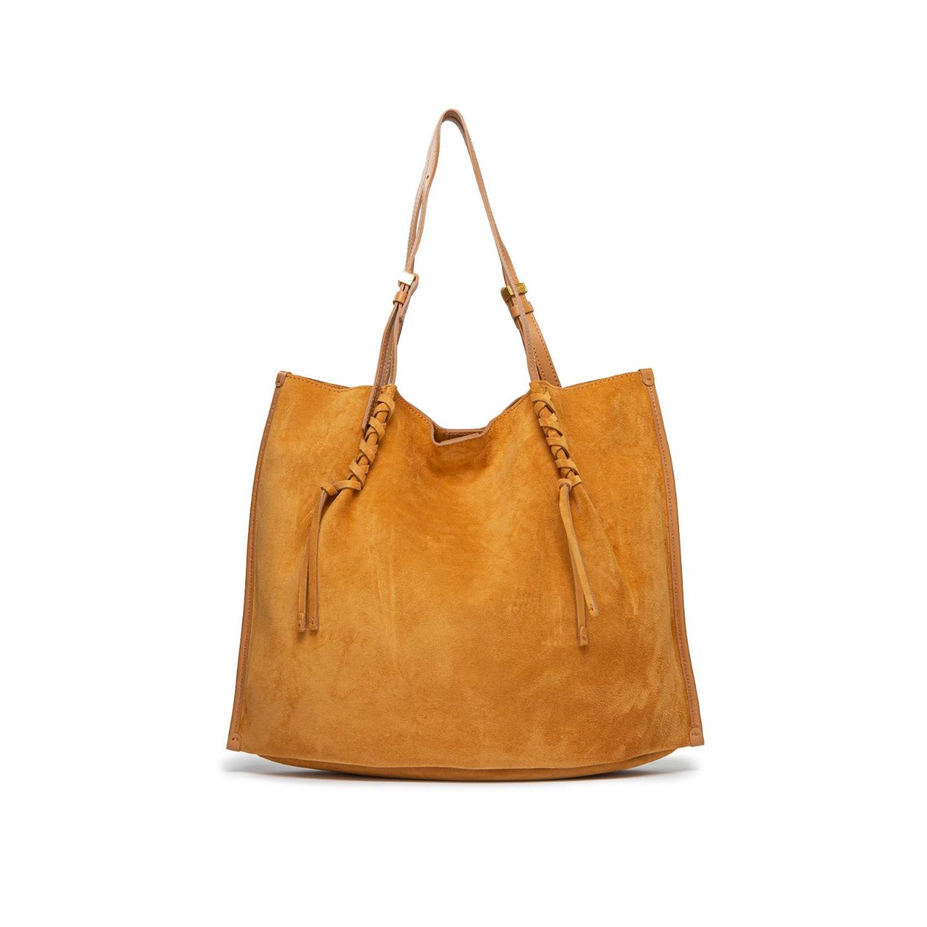 shopper DORY in camoscio peanut