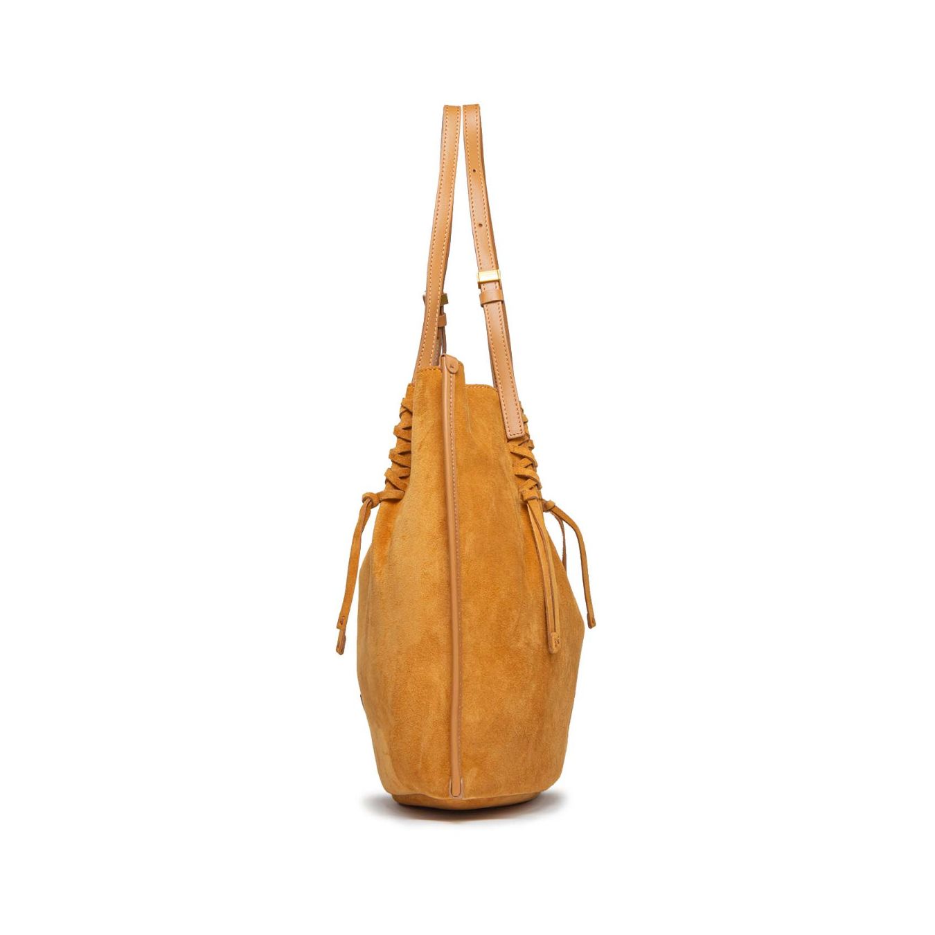 shopper DORY in camoscio peanut