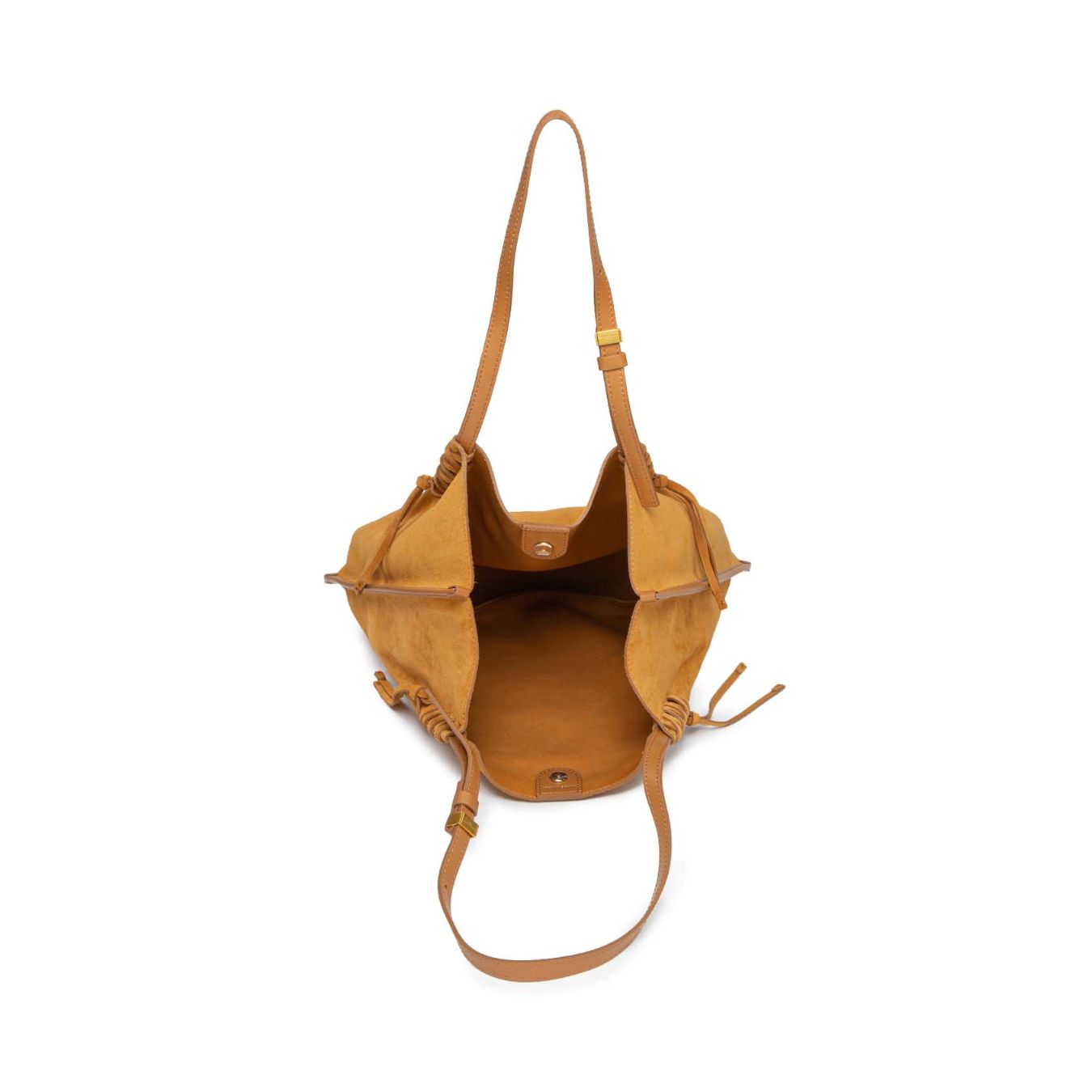shopper DORY in camoscio peanut