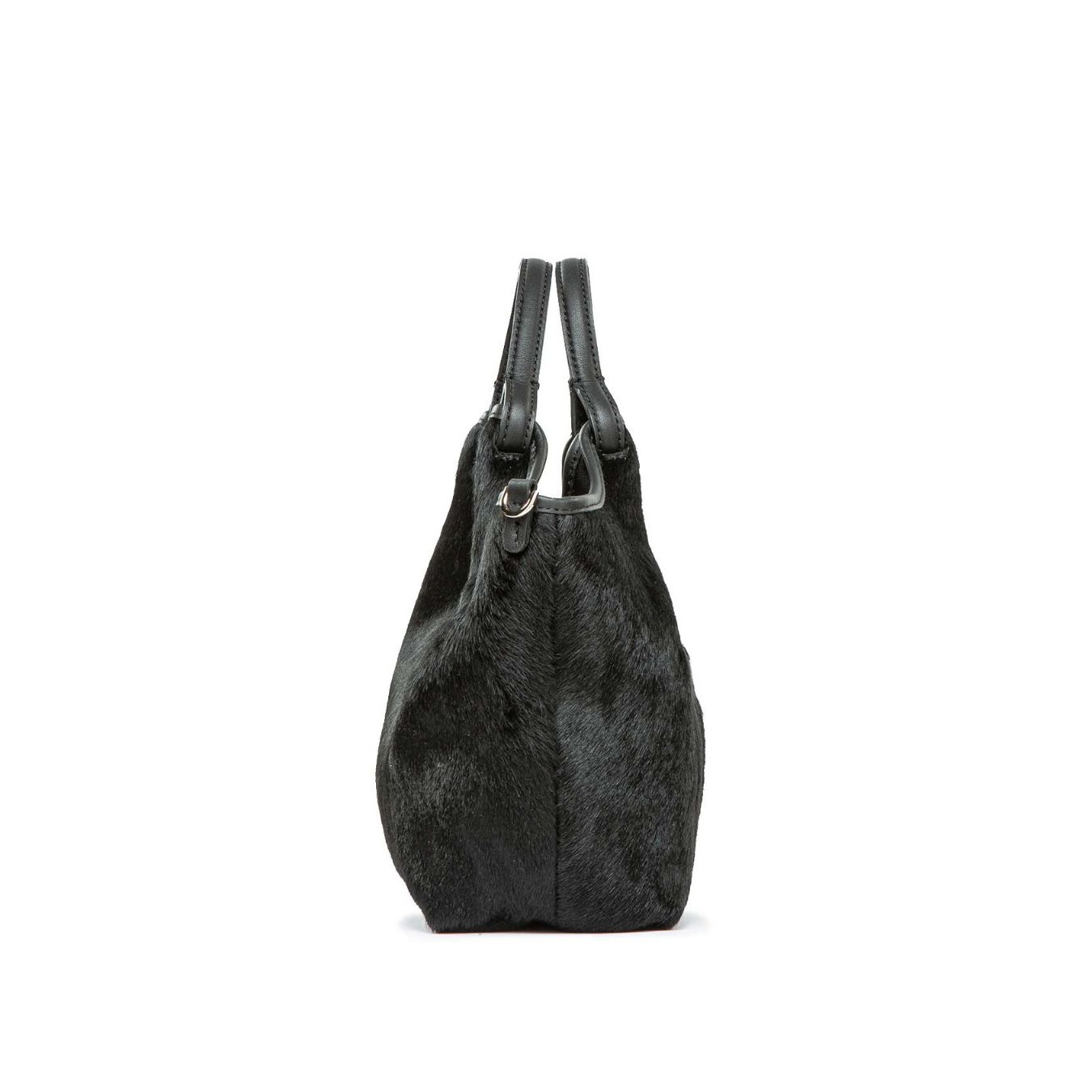 shopper DUA media in cavallino nero 