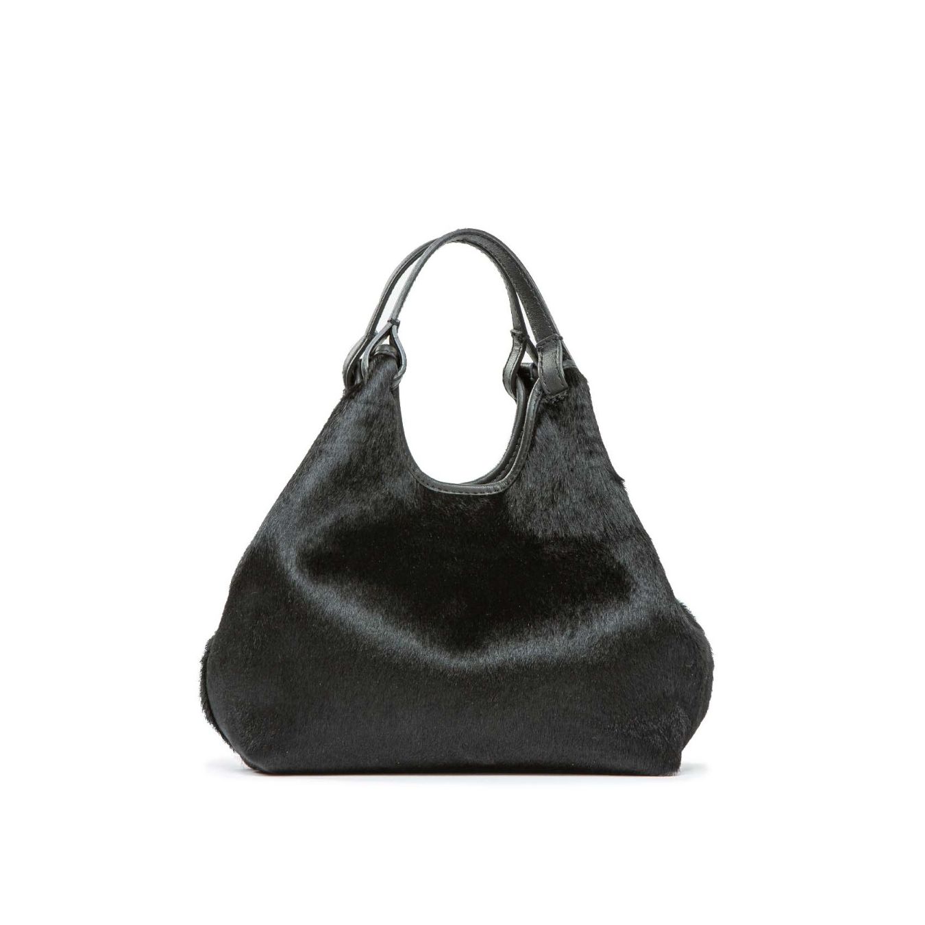 shopper DUA media in cavallino nero 
