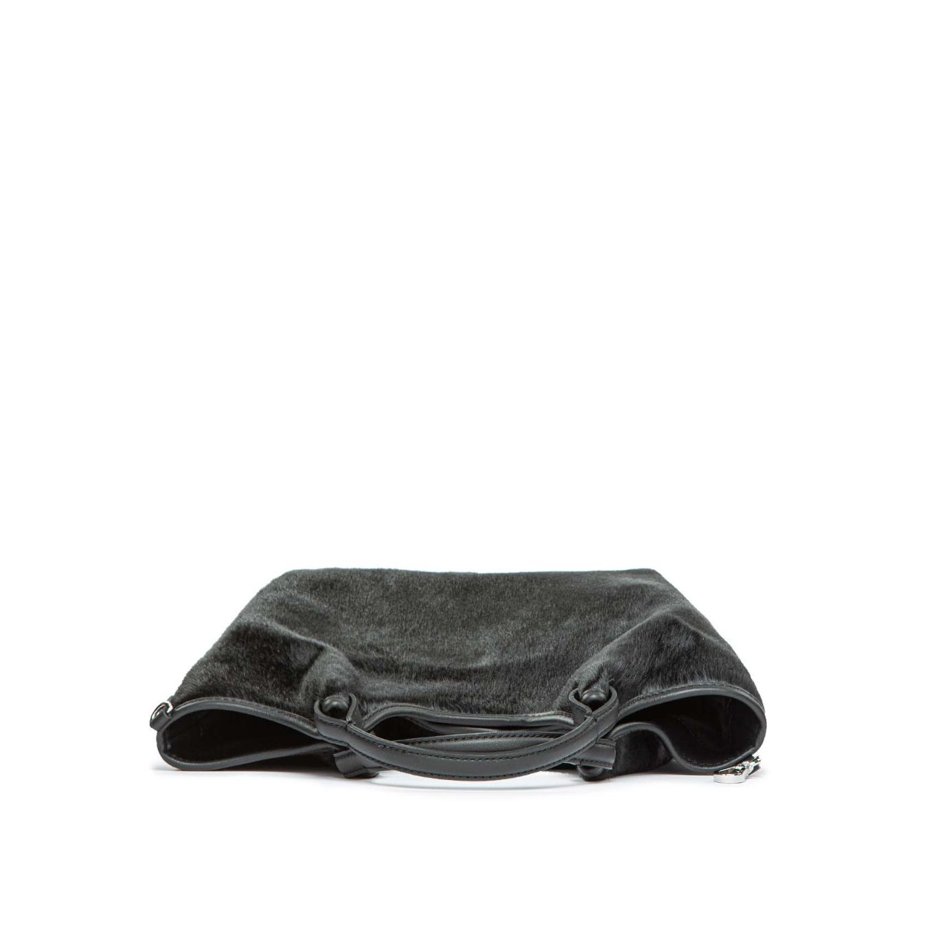 shopper DUA media in cavallino nero 