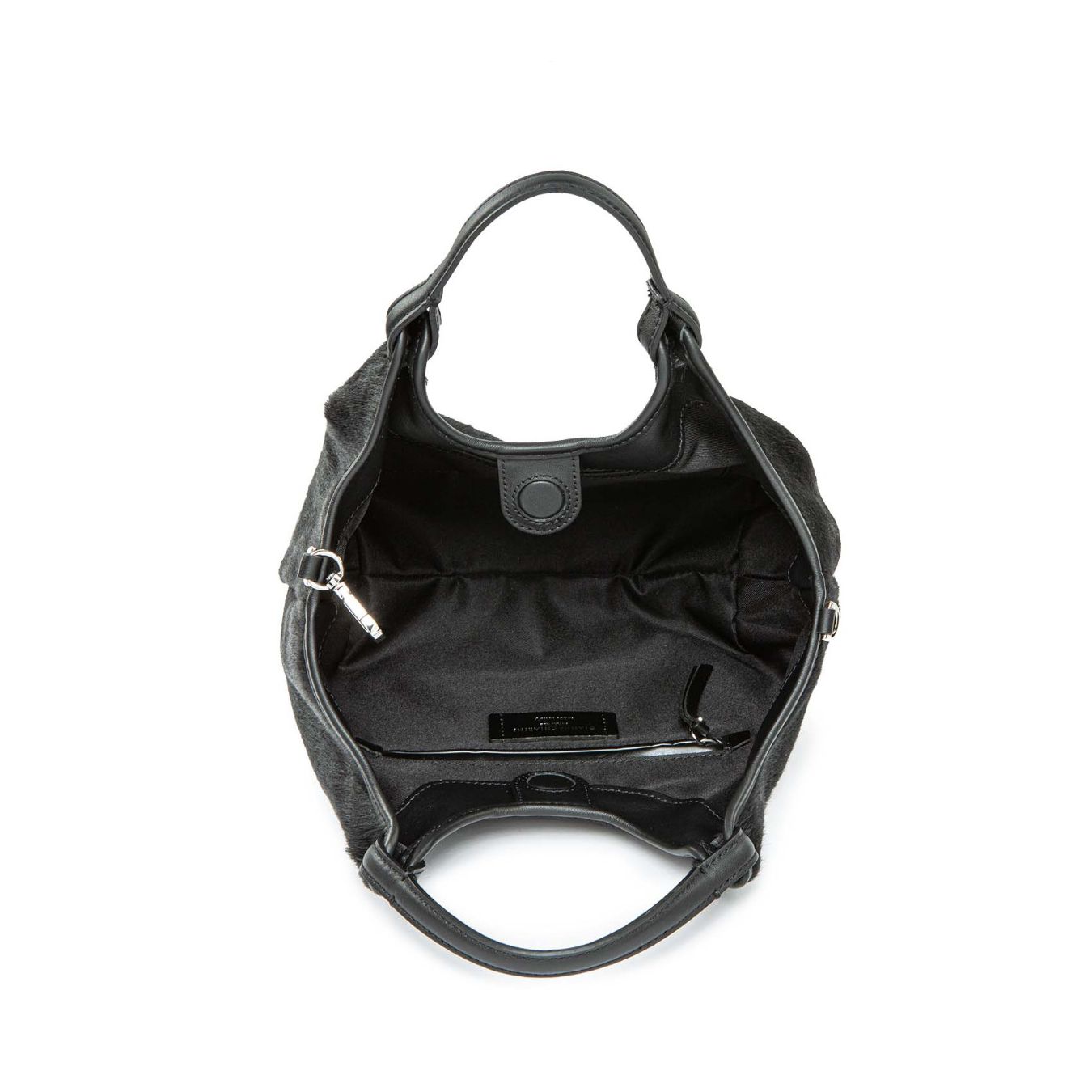 shopper DUA media in cavallino nero 