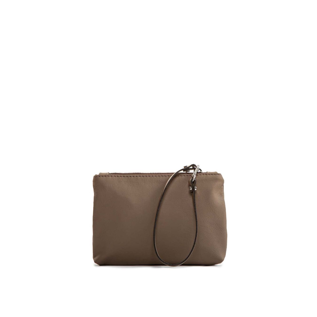 shopper DUA large camoscio daino pochette