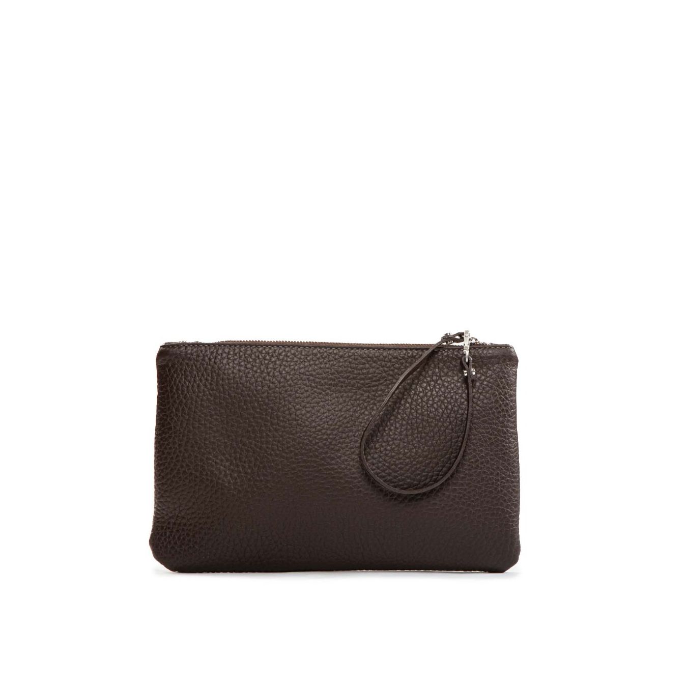 shopper DUA large espresso pochette