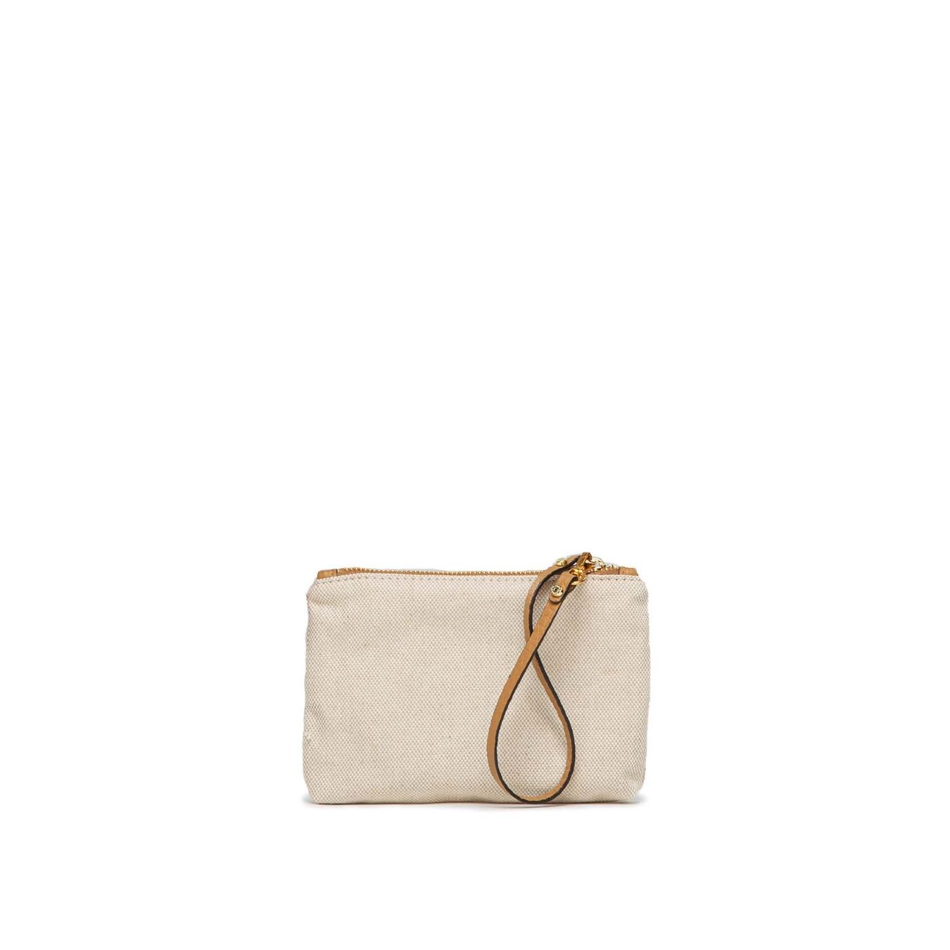 gianni chiarini shopper DUA media in paglia nature  pochette