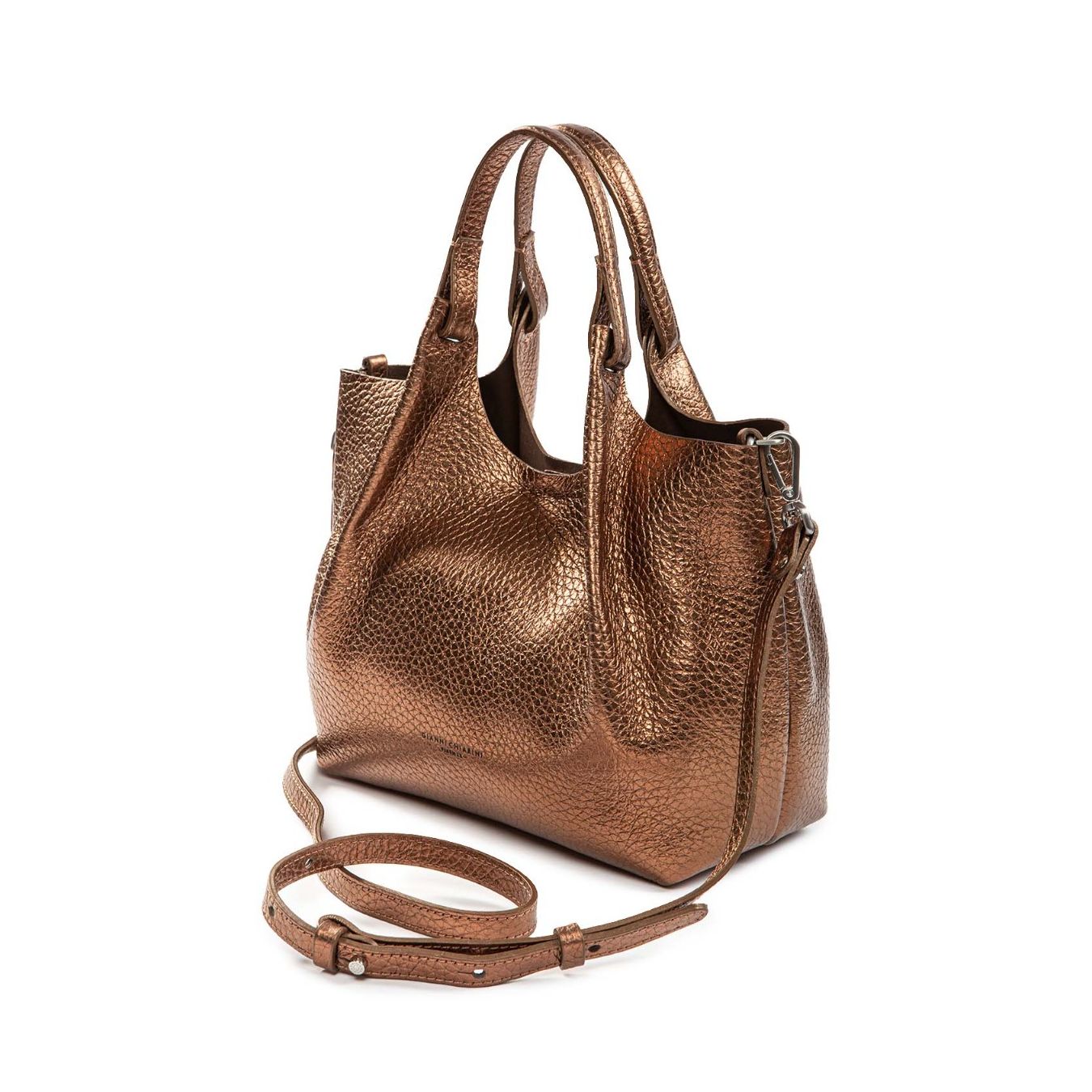 shopper DUA media ruggine con tracolla