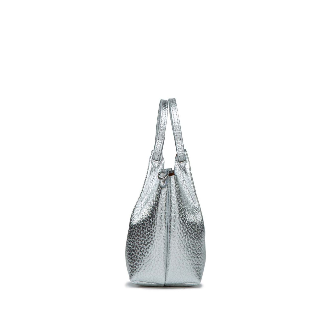 shopper DUA mini in argento 