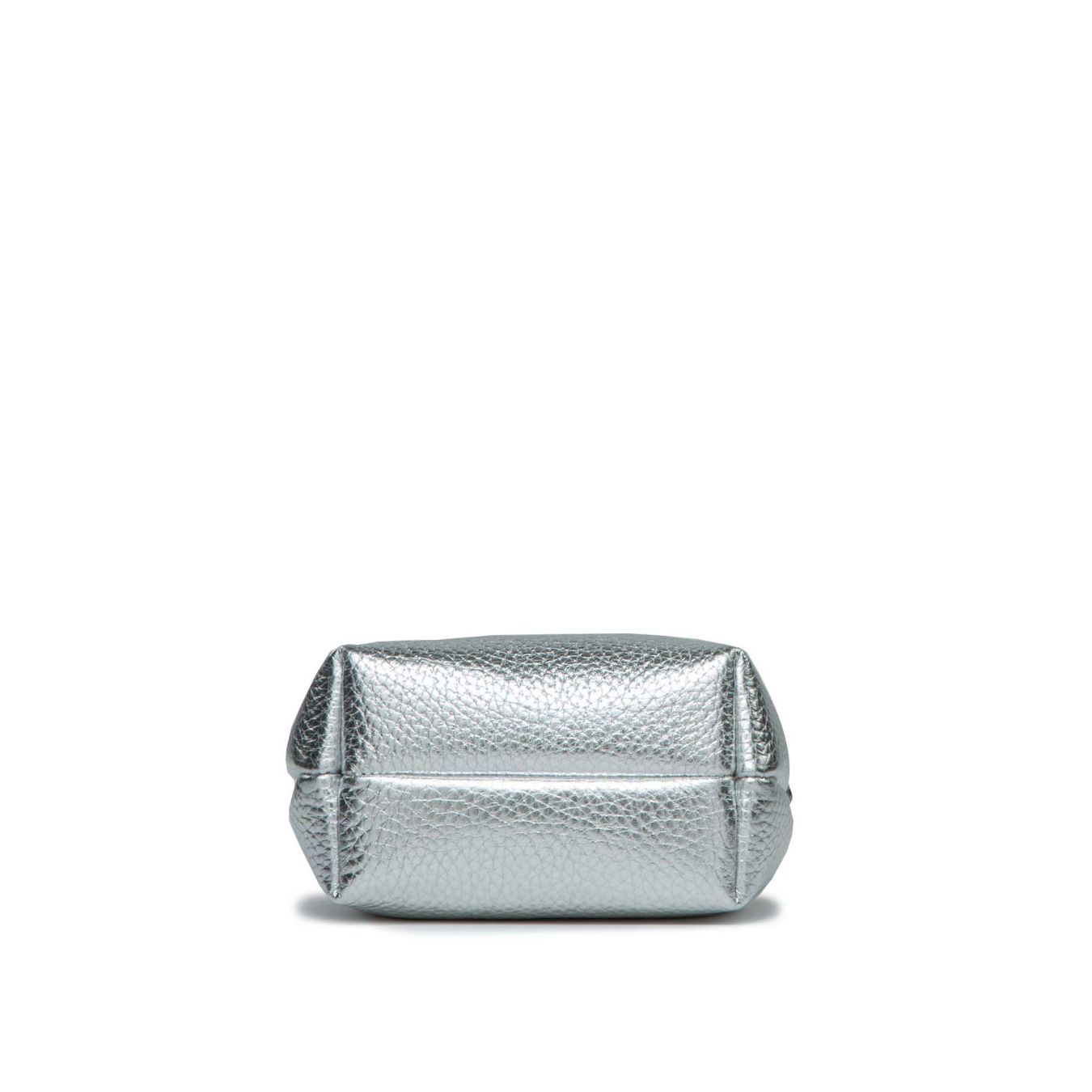 shopper DUA mini in argento 