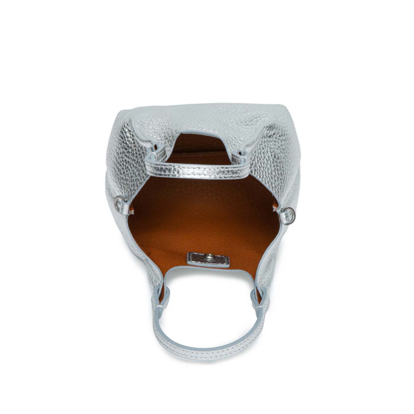 shopper DUA mini in argento 