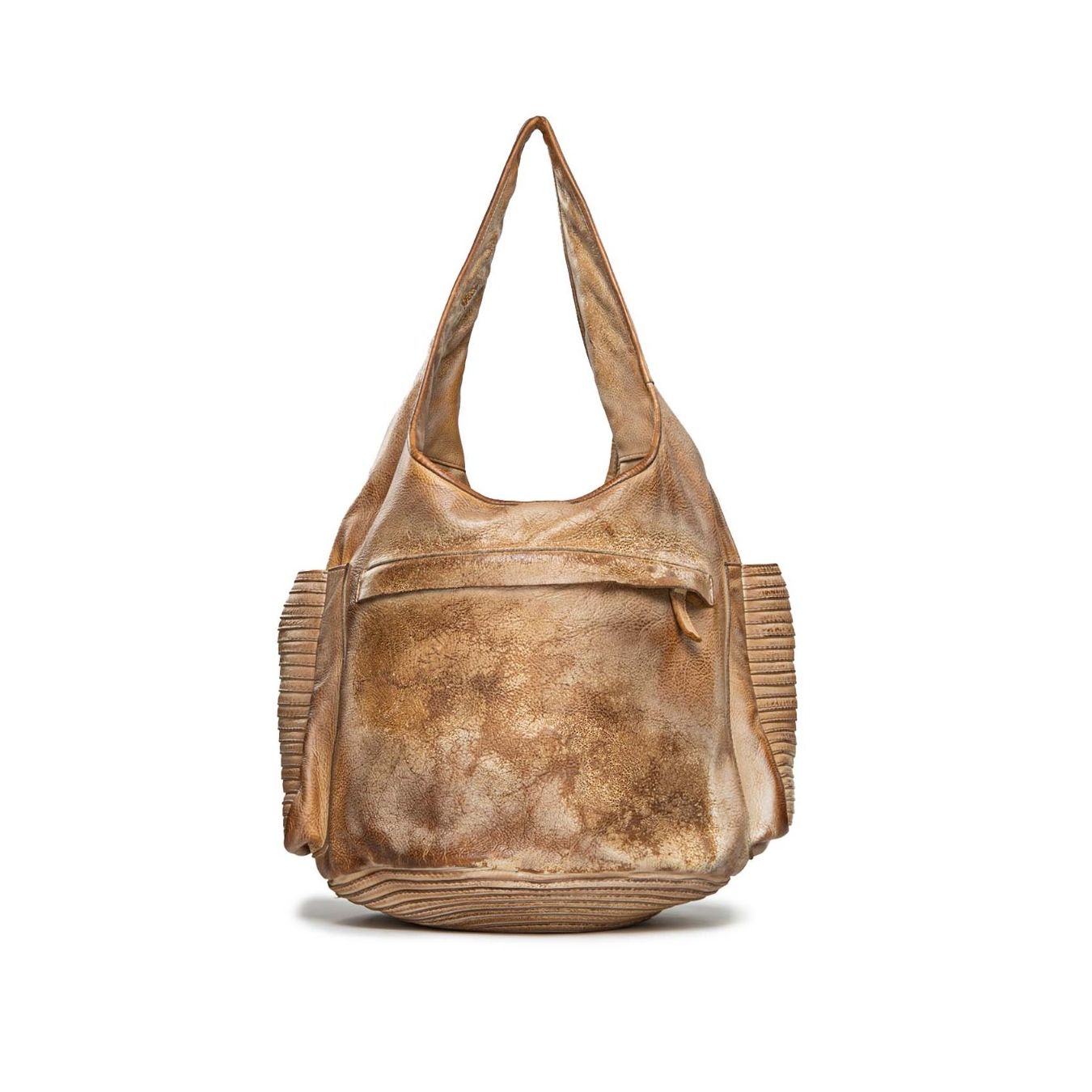 shopper pelle beige majo