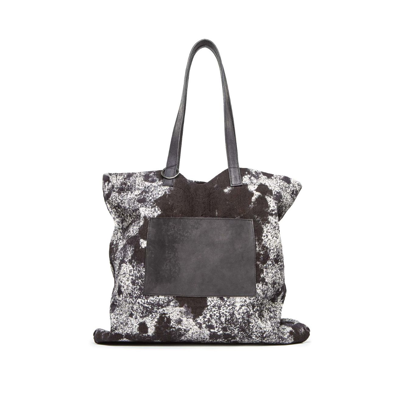 shopper HEMP in tessuto grigio 