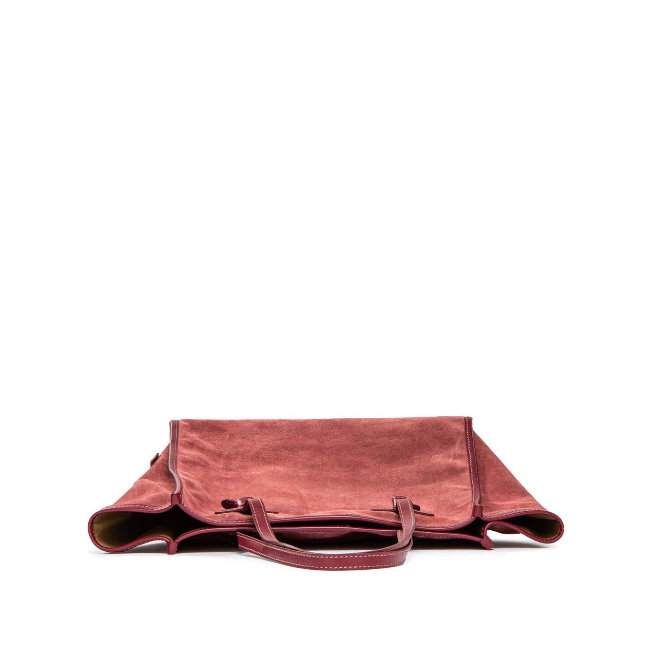 shopper MARCELLA in camoscio bordeaux 