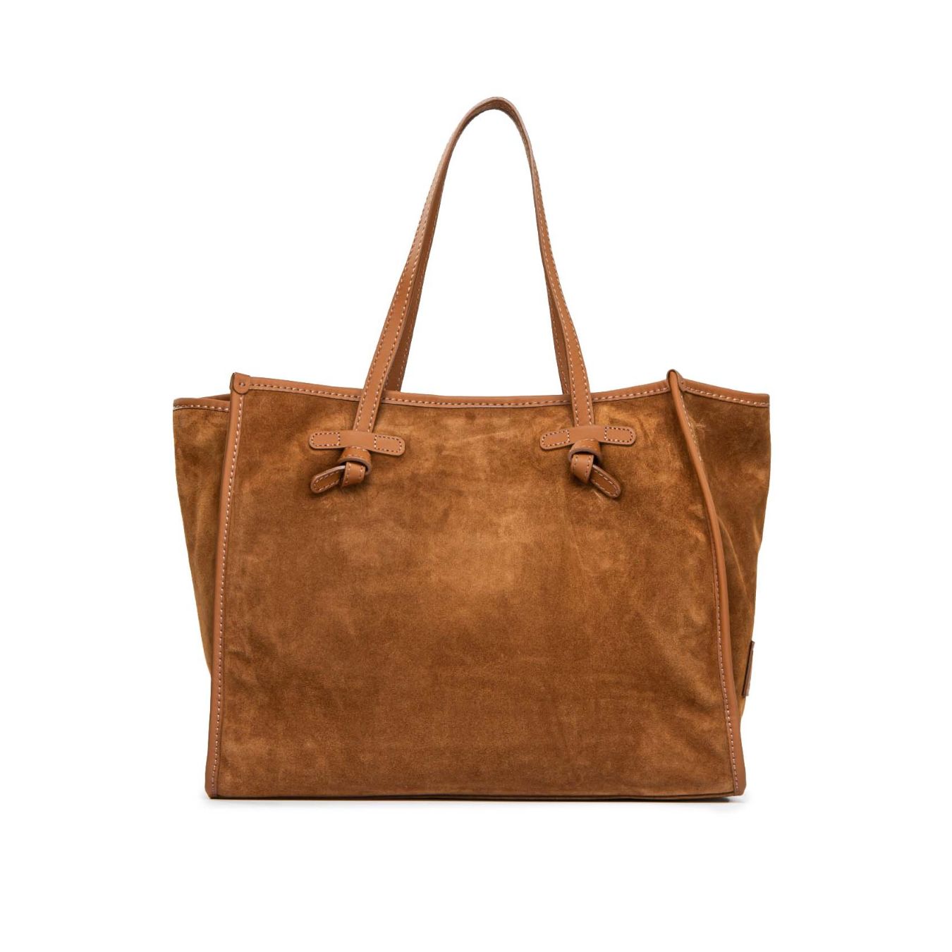 shopper MARCELLA in camoscio cuoio