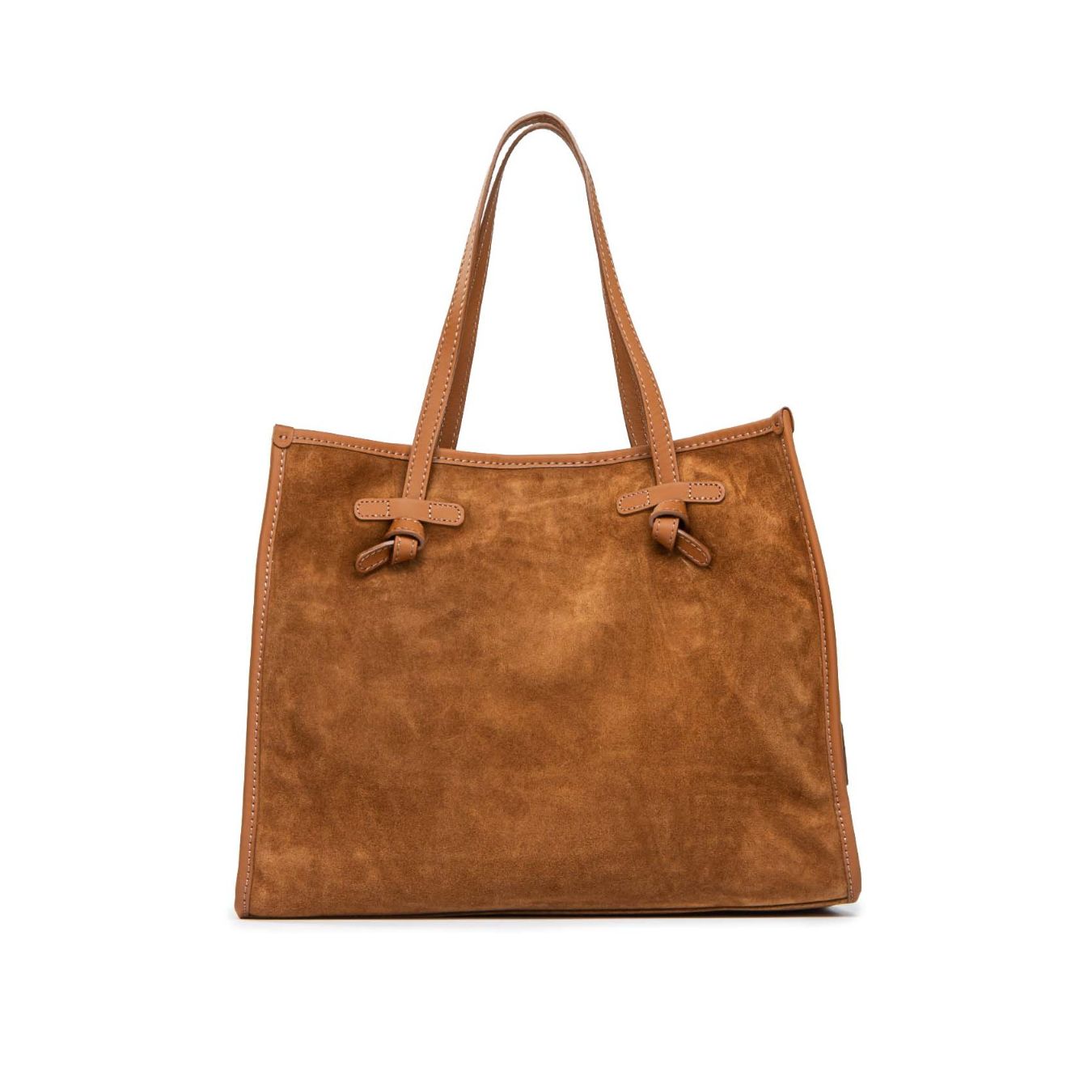 shopper MARCELLA in camoscio cuoio