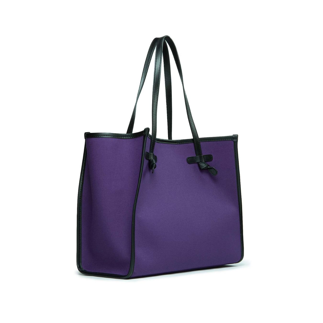 shopper tessuto viola marcella
