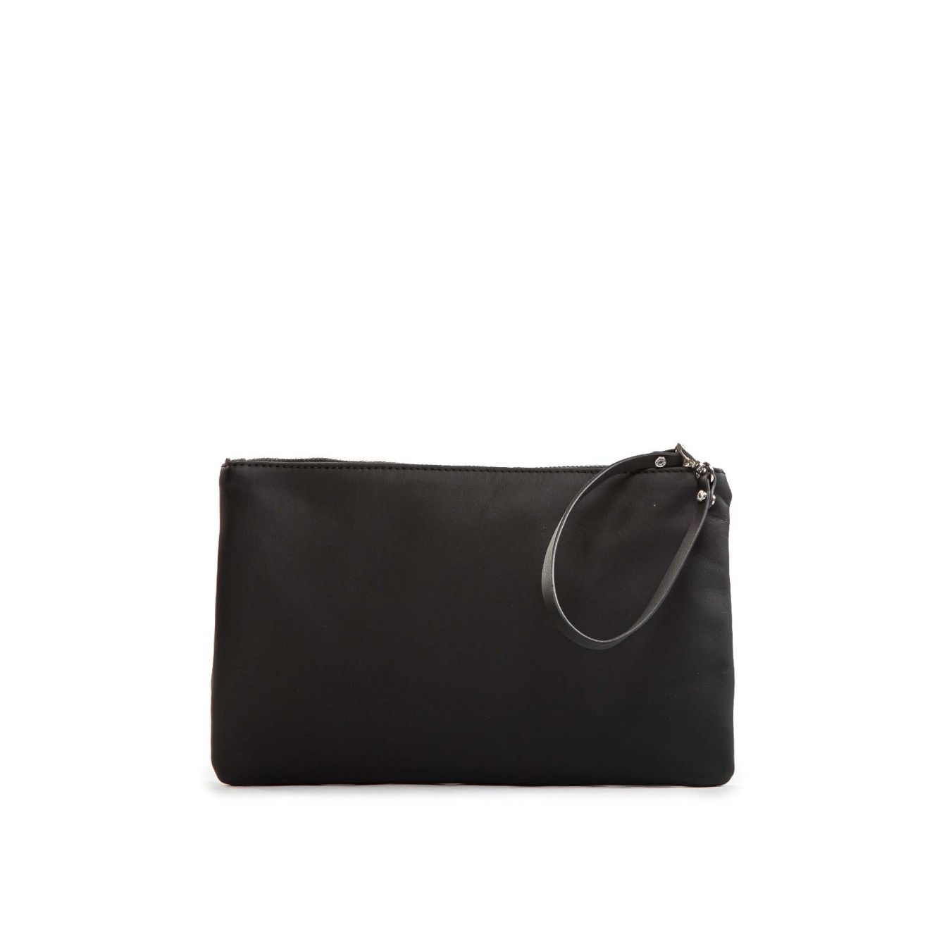 shopper marcella nera pochette