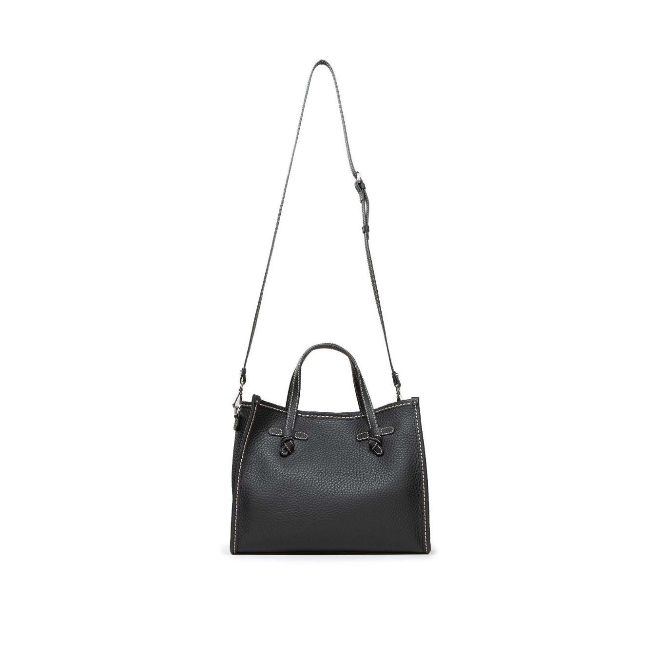 shopper MARCELLA in pelle nera