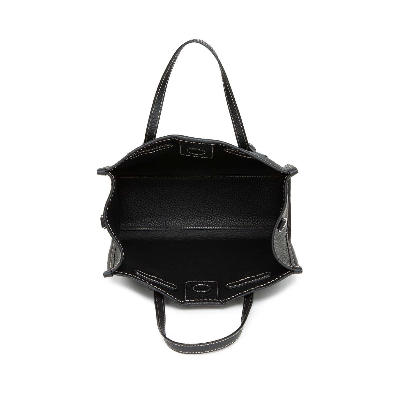 shopper MARCELLA in pelle nera