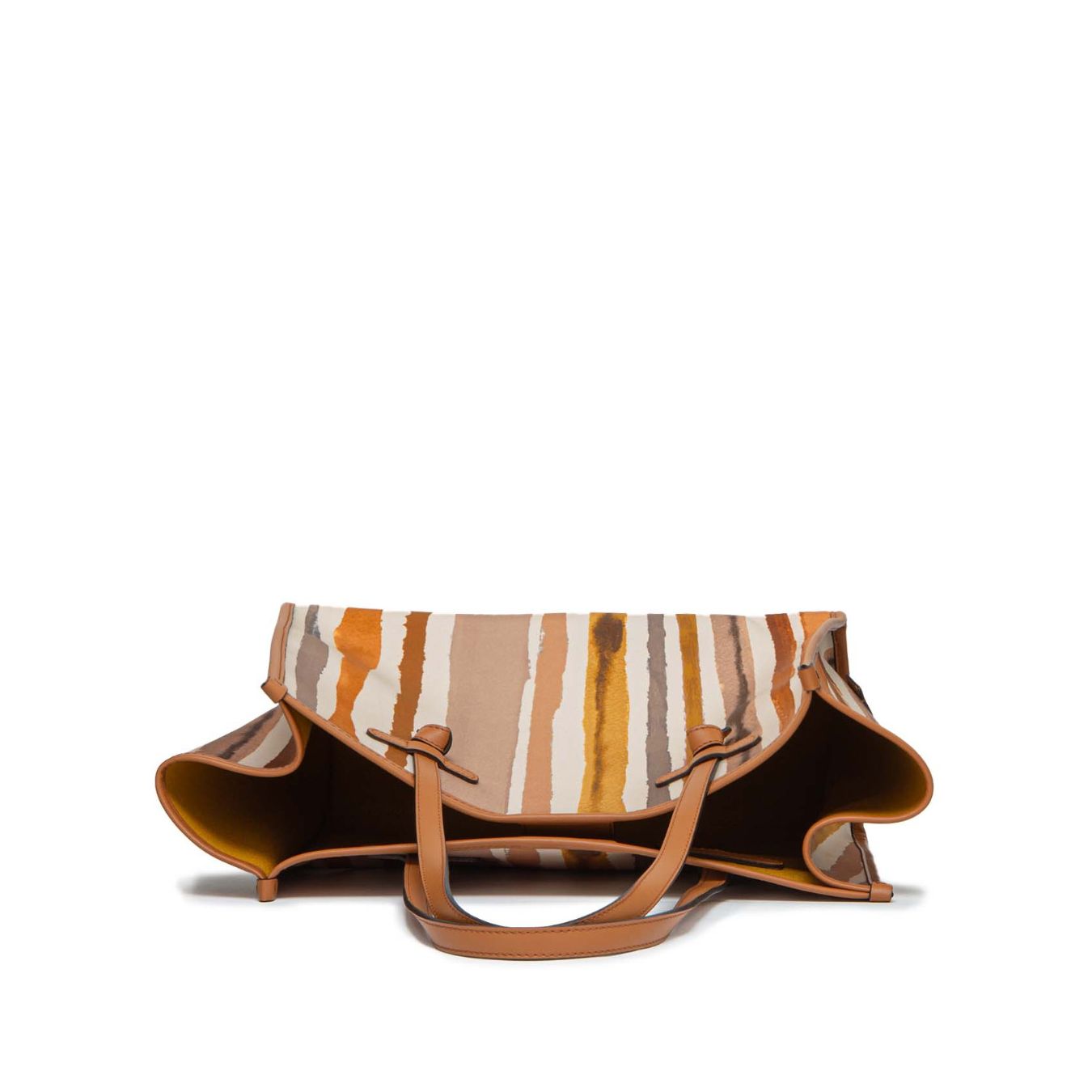 shopper MARCELLA righe arancio