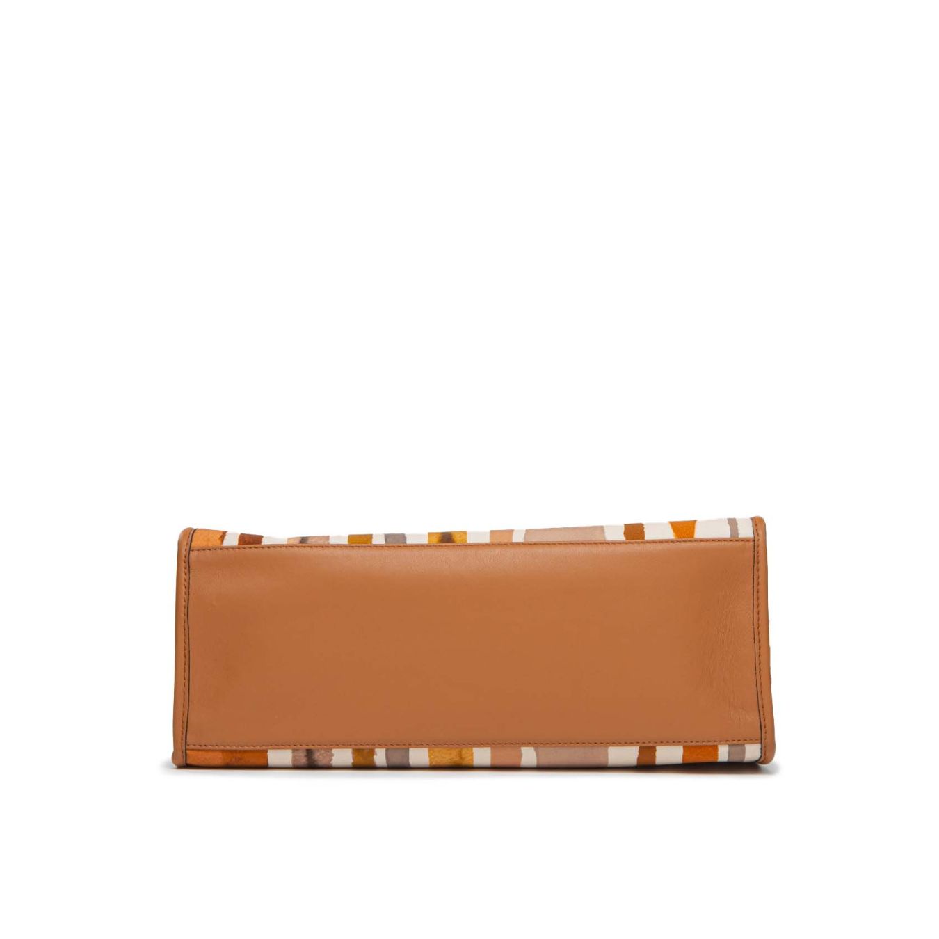 shopper MARCELLA righe arancio