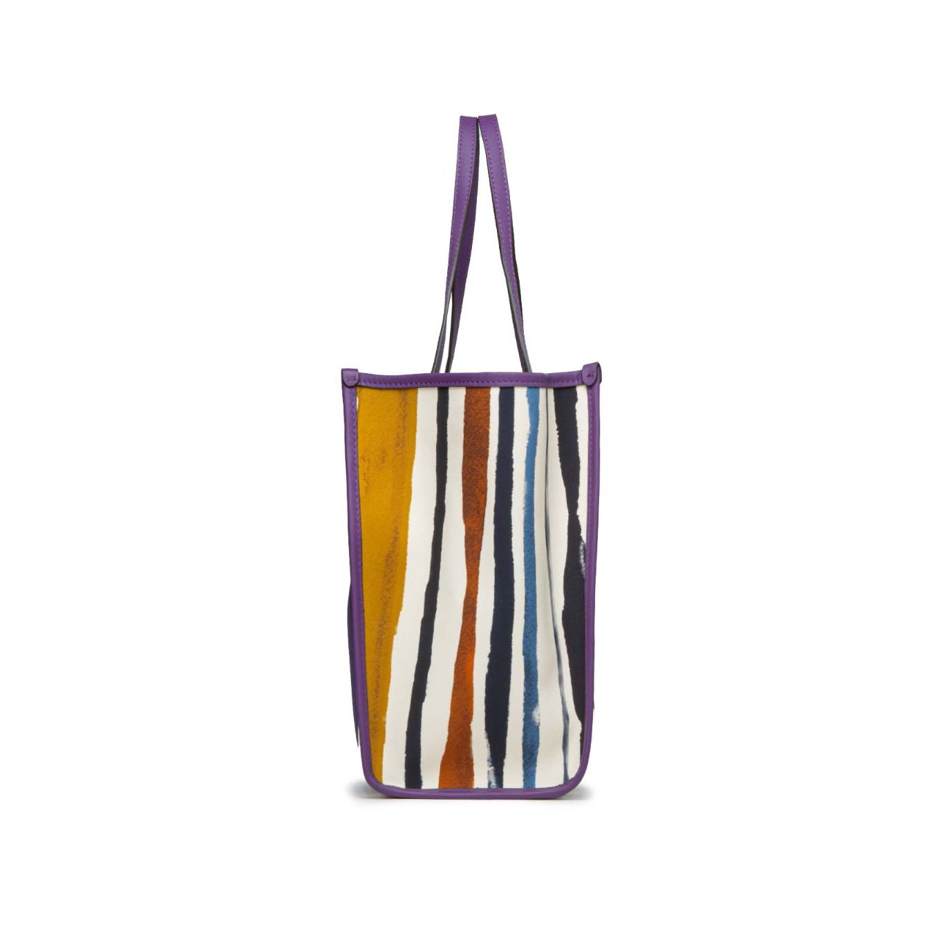shopper MARCELLA righe viola