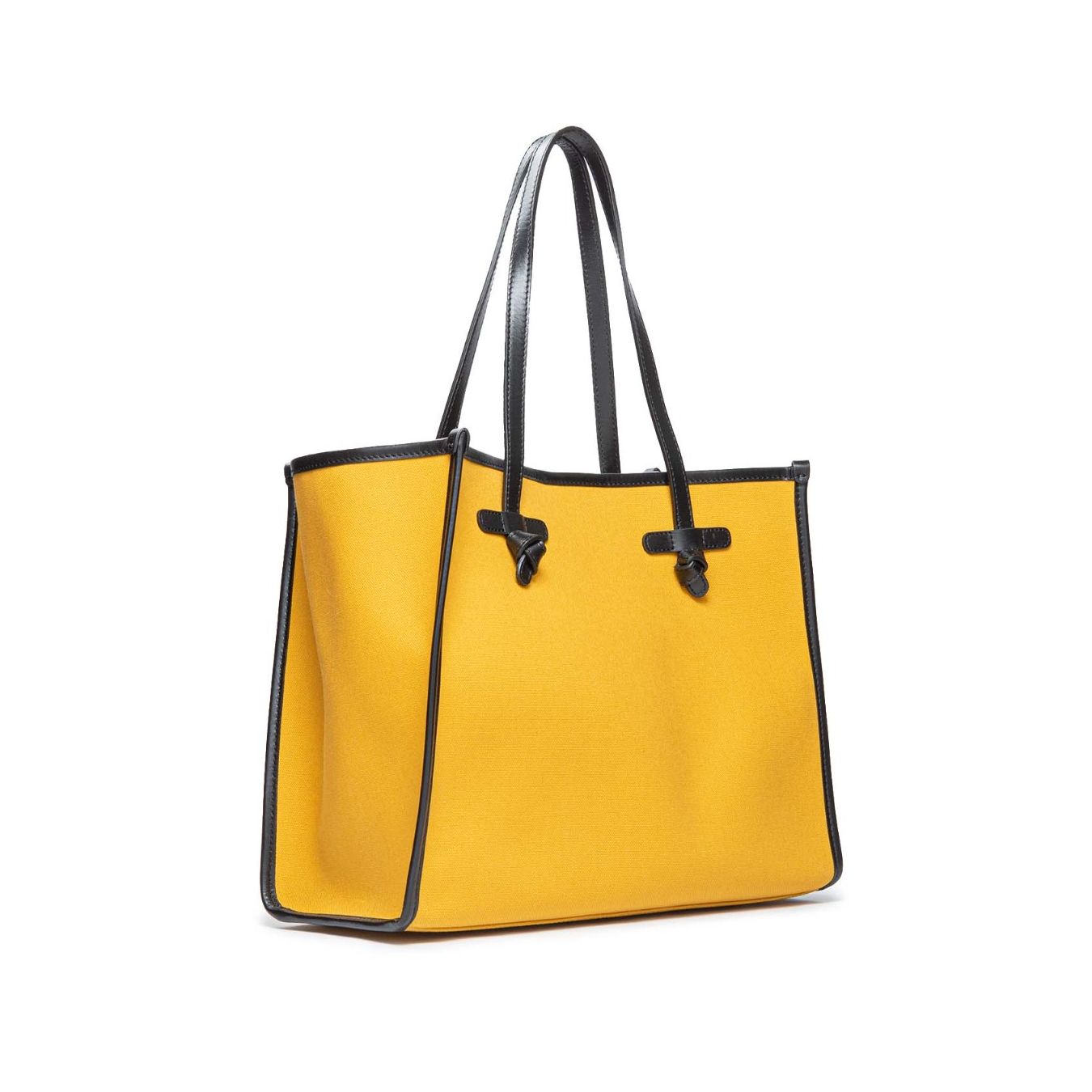 shopper marcella in tessuto giallo