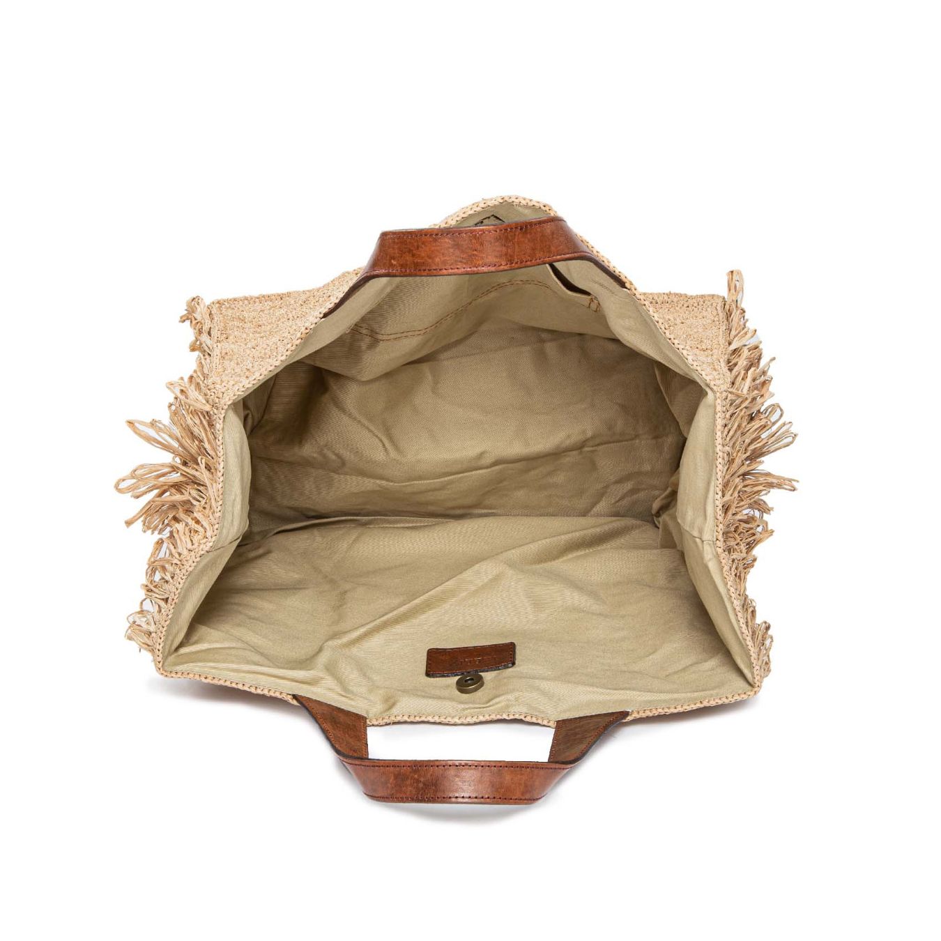 shopper ONJA con frange laterali interno