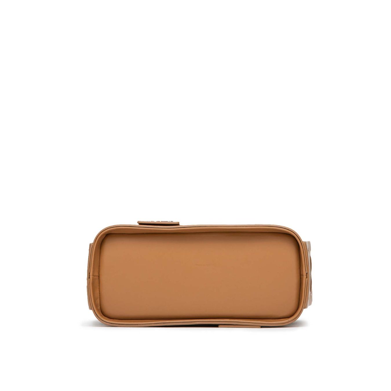 shopper in pelle cuoio con tracolla 